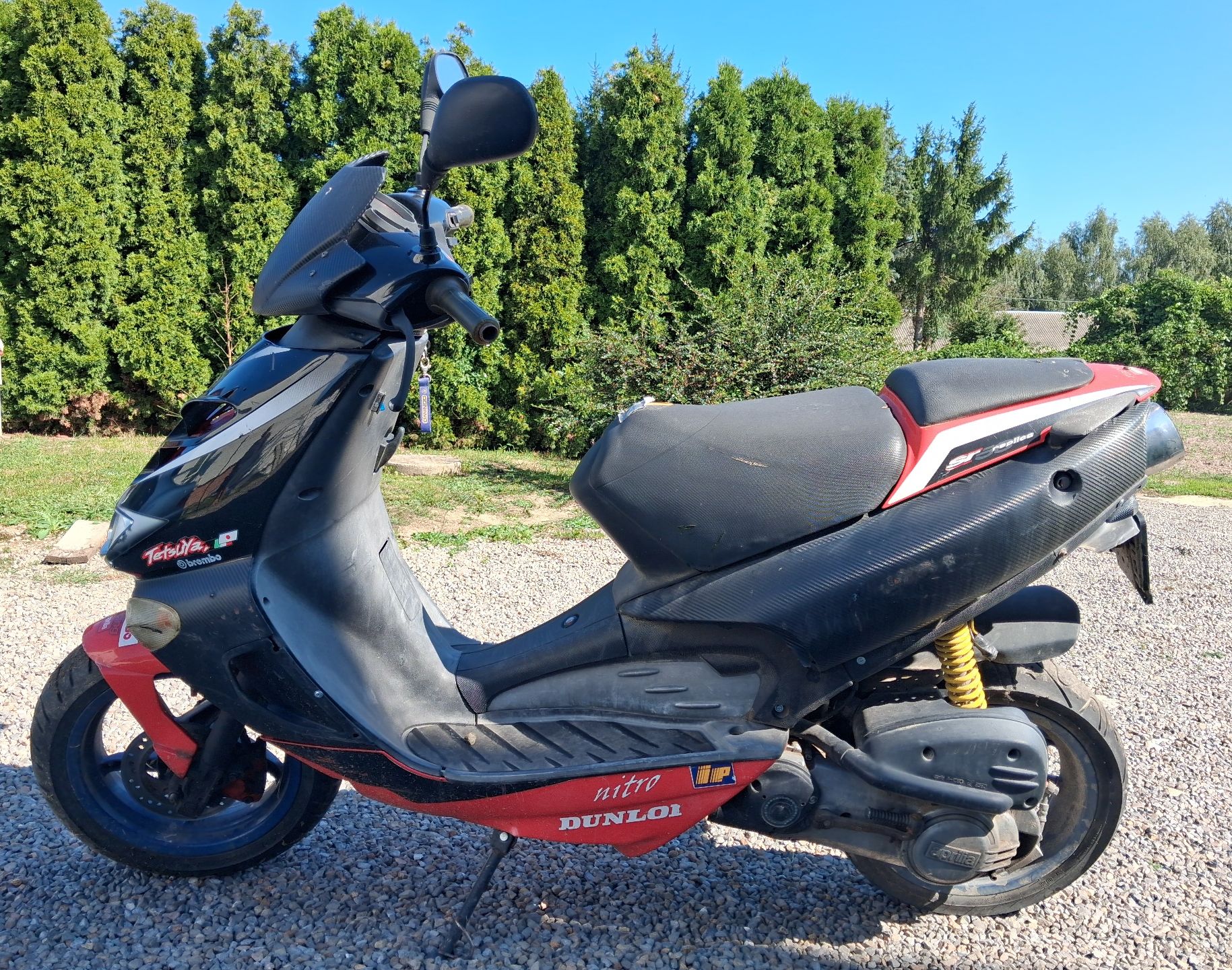Motorower - lewy bok