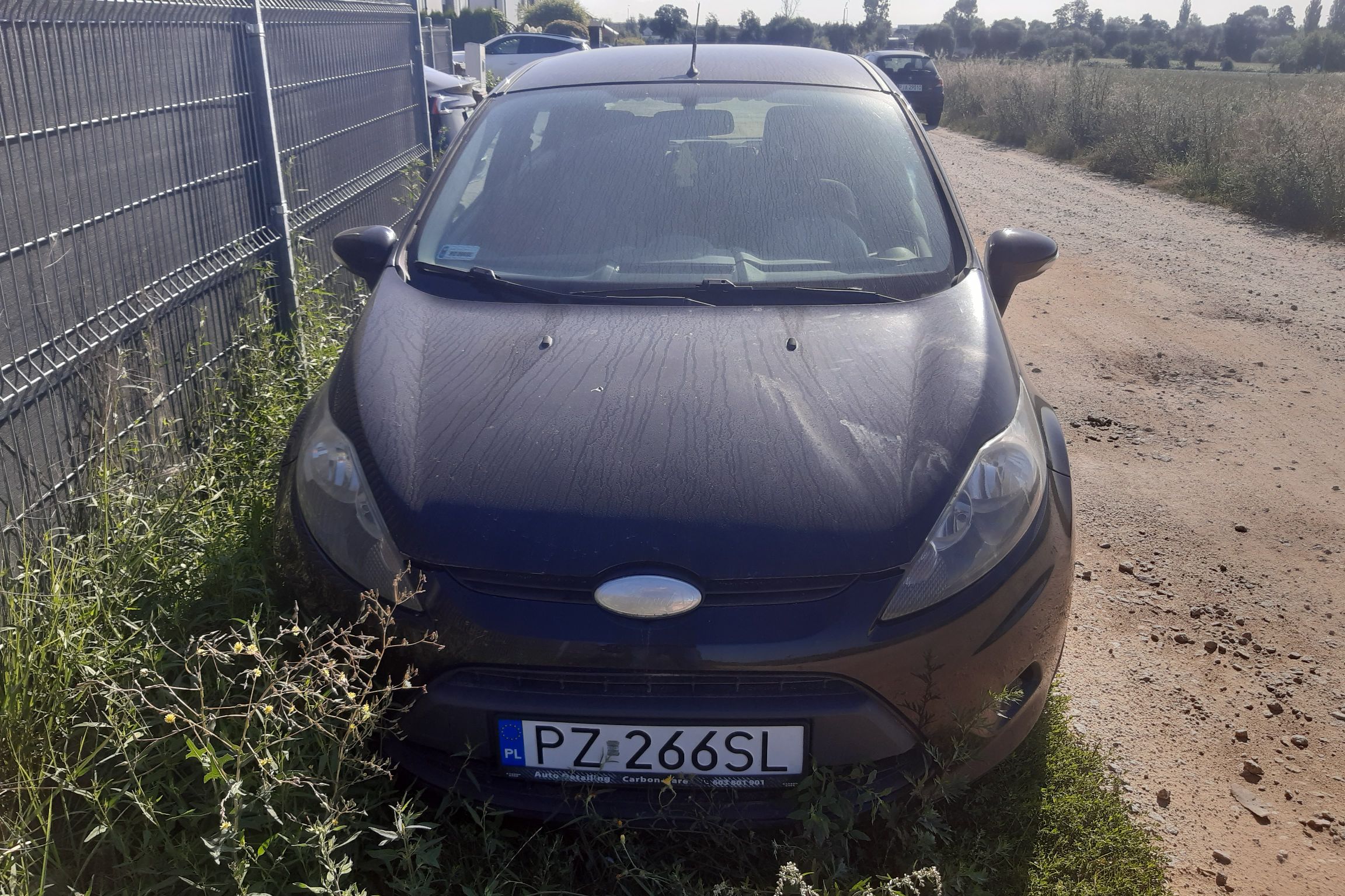Zdjęcie czarnego pojazdu marki Ford