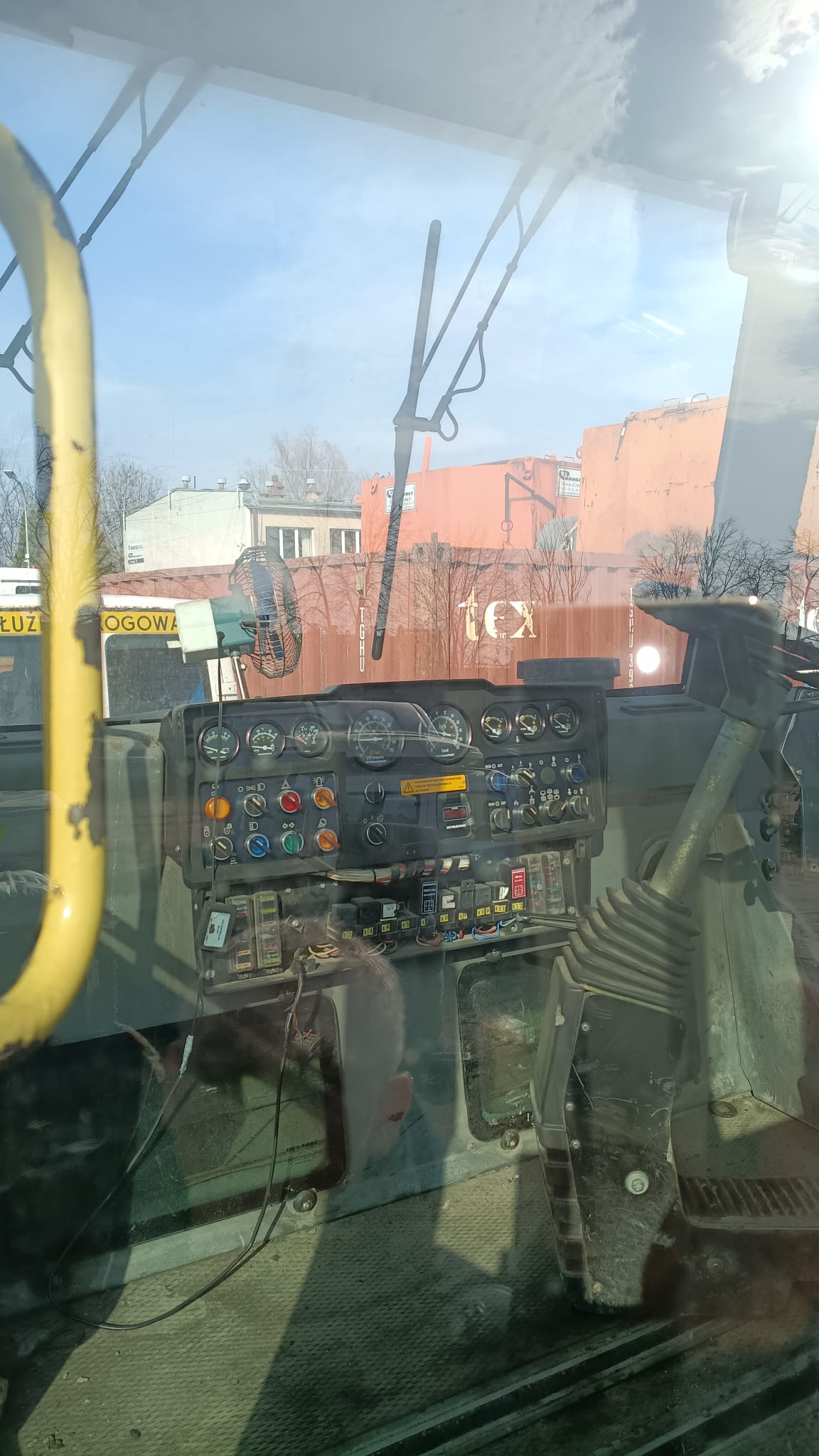 Walec CC432 - wnętrze kabiny