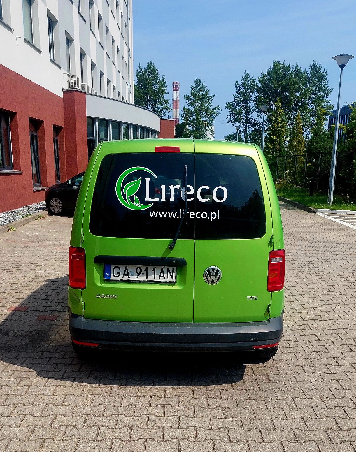 Volkswagen Caddy - tył pojazdu