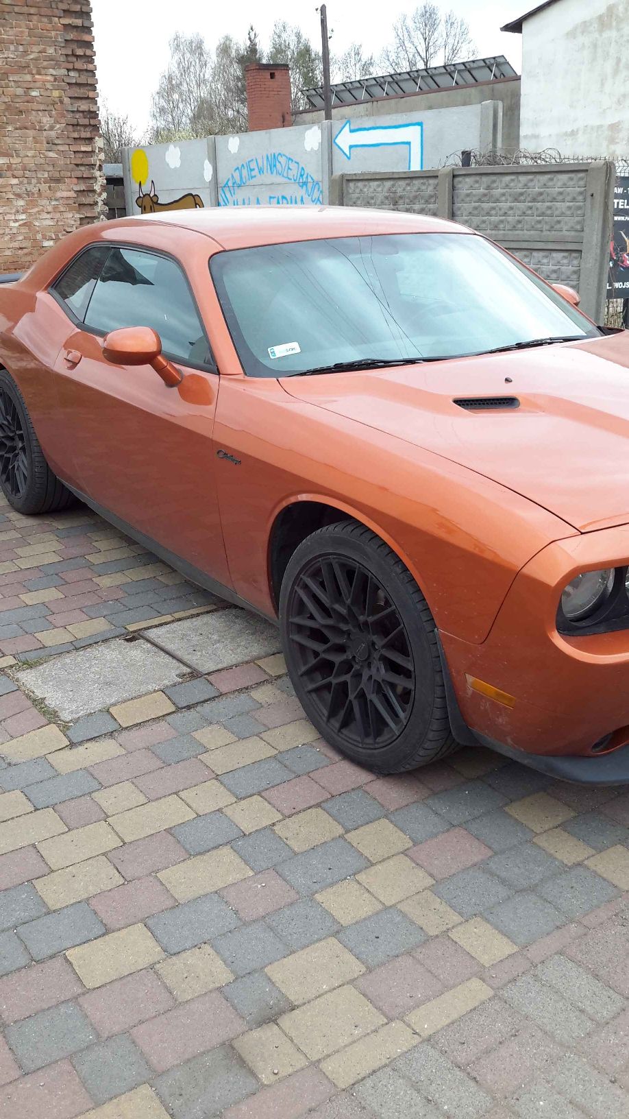Dodge Challenger - widok przodu