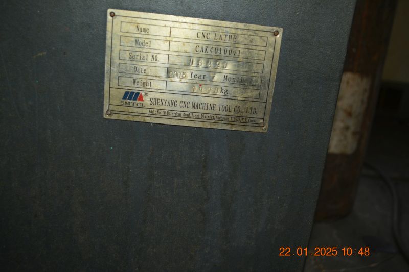 Tokarka CAK 4010V1 CNC - detal