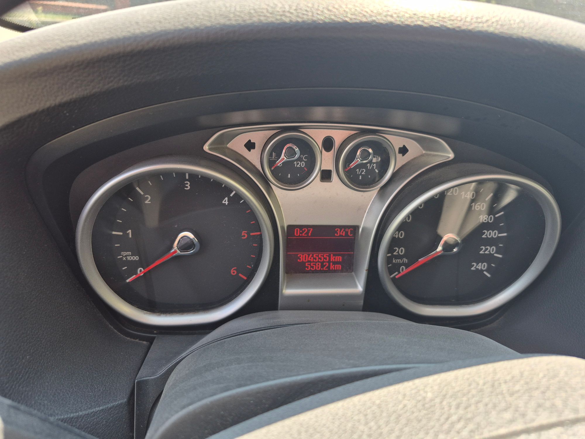 Ford Focus - tablica rozdzielcza