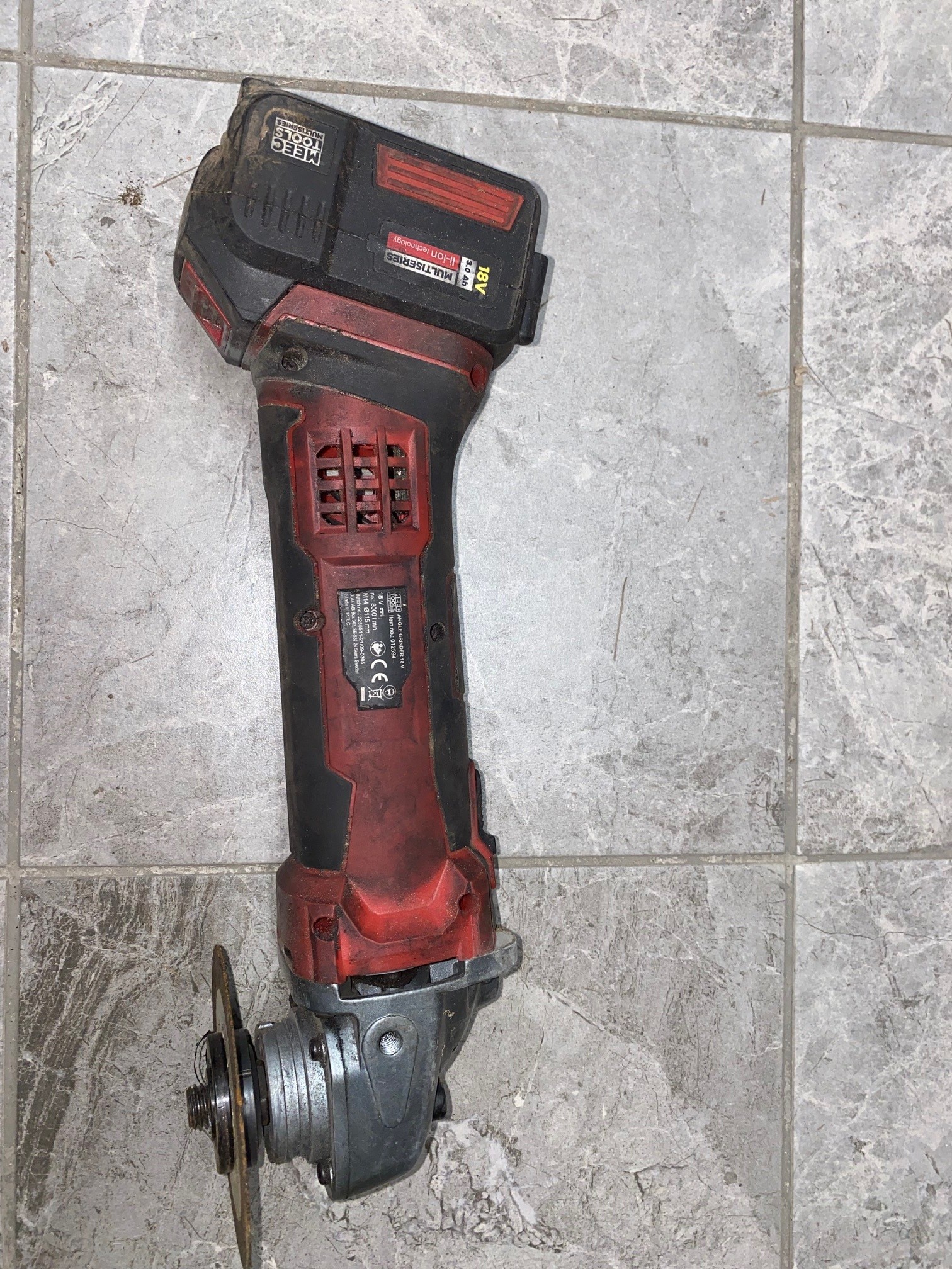Szlifierka kątowa Mecc Tools - zdjęcie 2