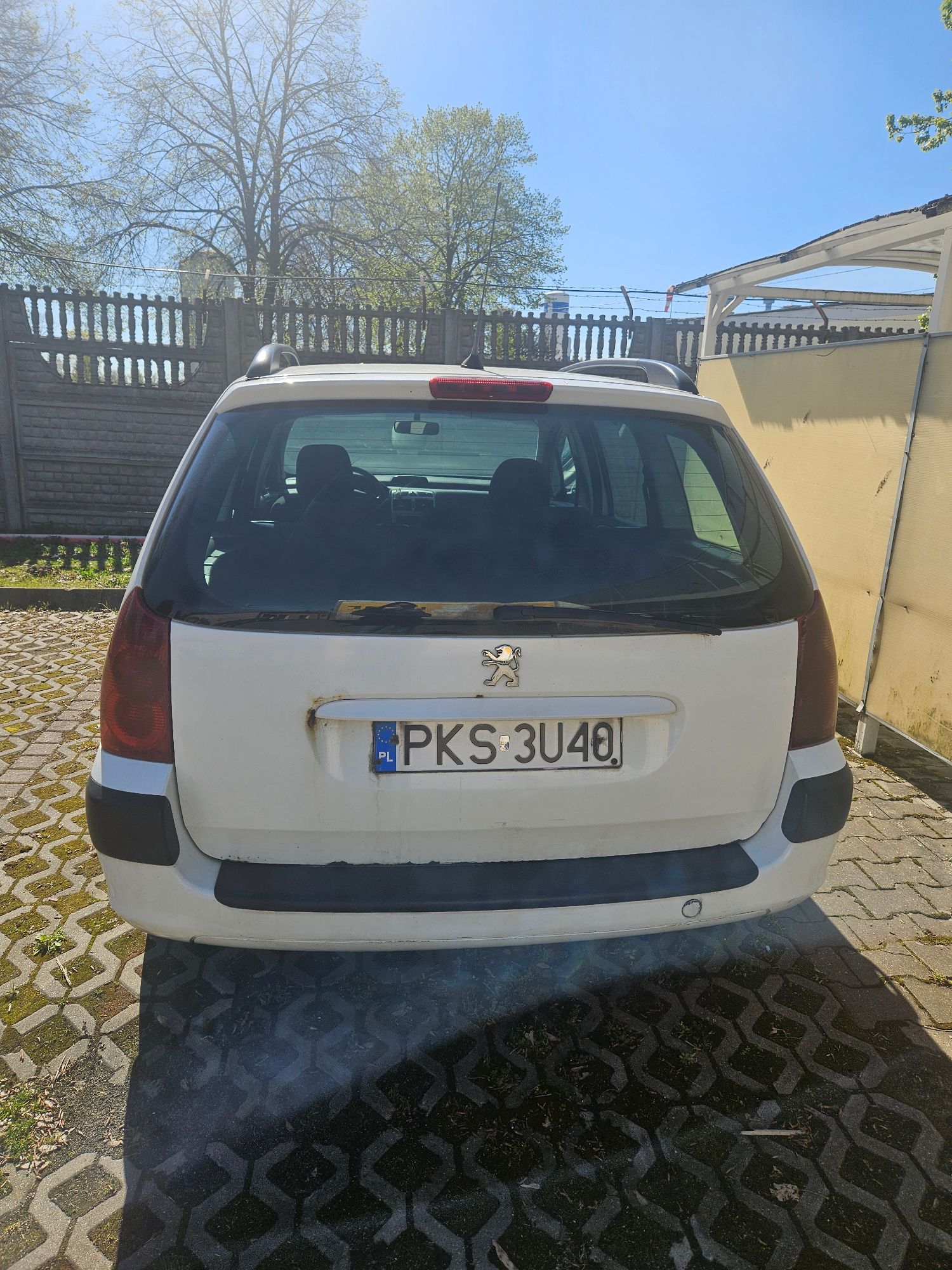 Samochód osobowy PEUGEOT 307 kombi