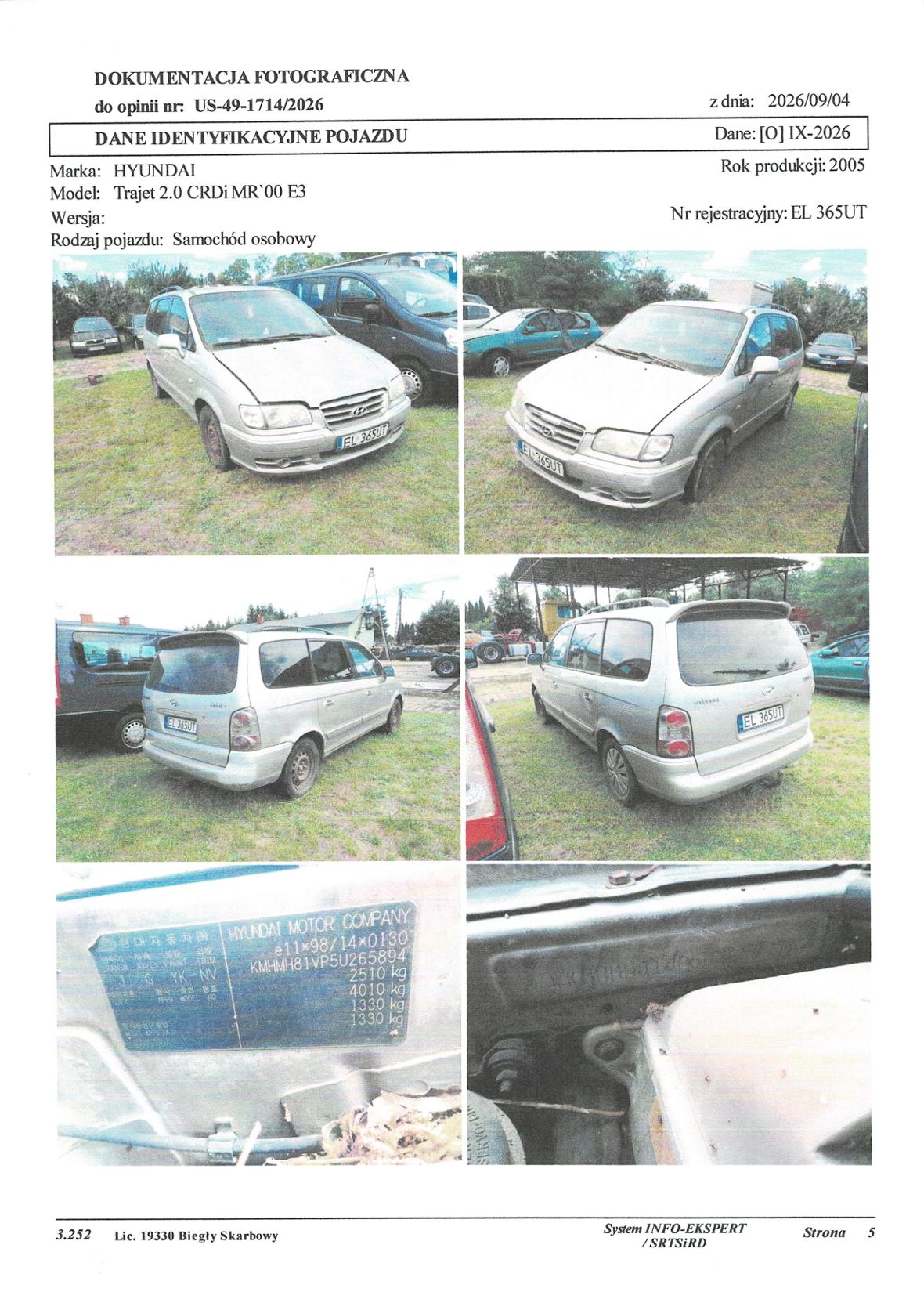 Hyundai Trajet - zdjęcie 1