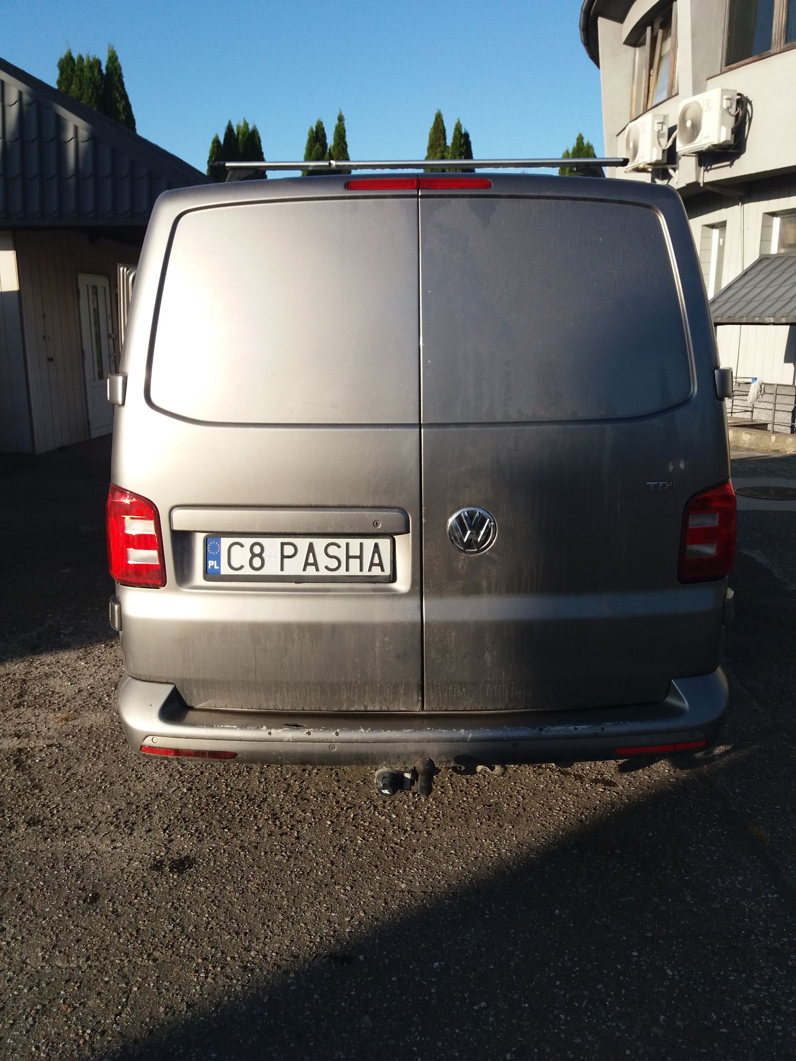 Volkswagen Transporter widok tył