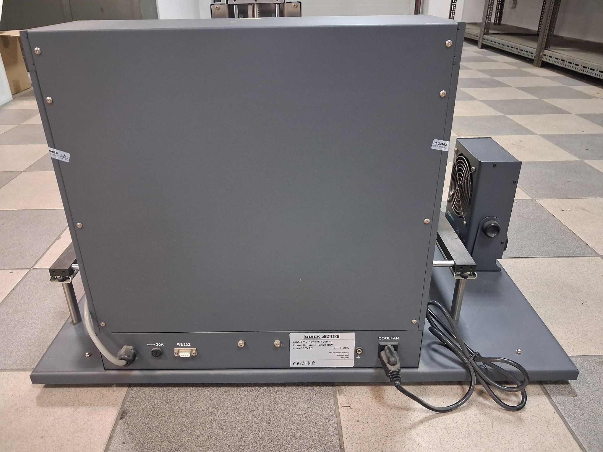 Stacja lutownicza Quick model 7610 - zdjęcie 1