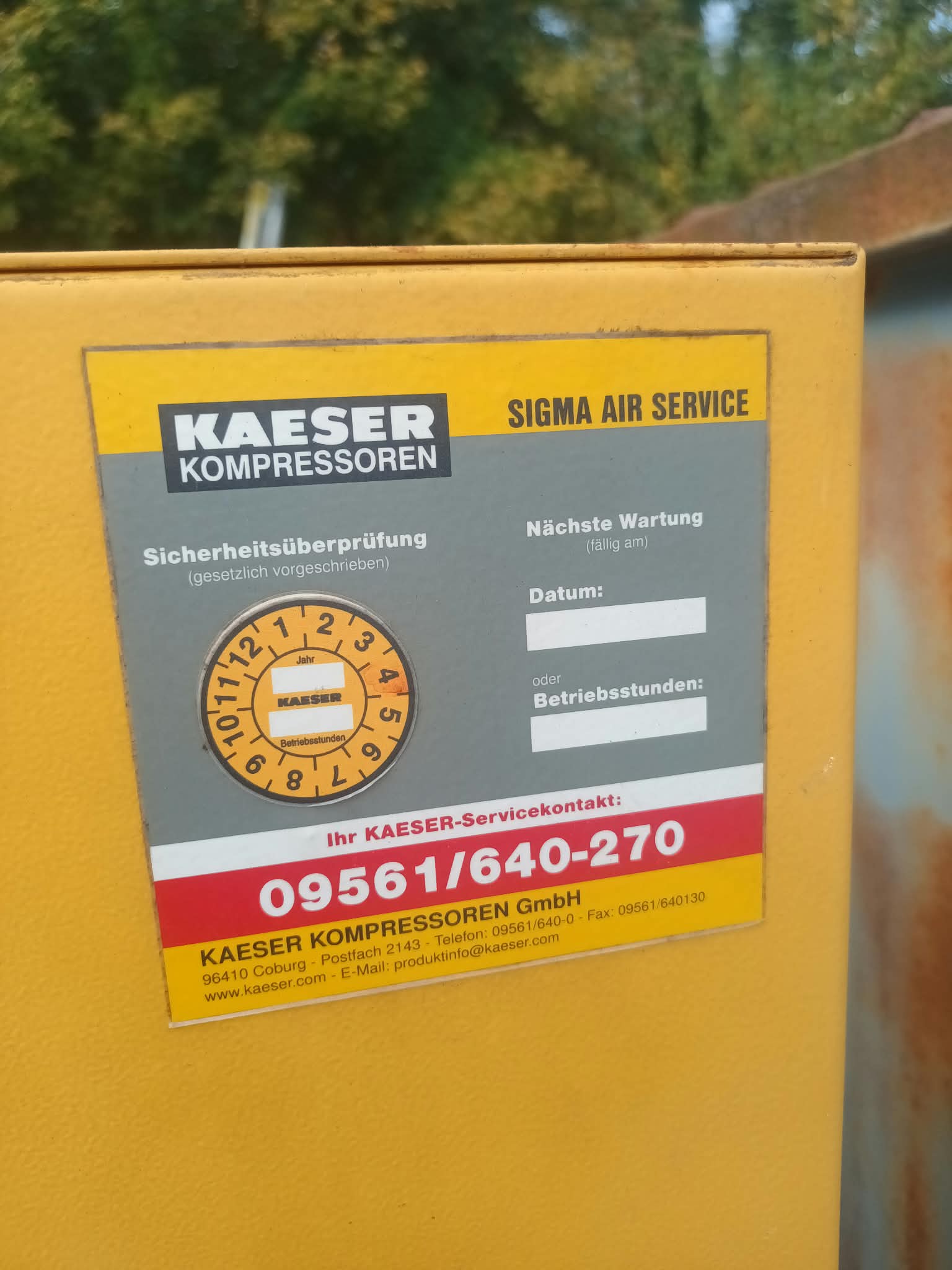Kompresor śrubowy KAESER SX6 - zdjęcie 6
