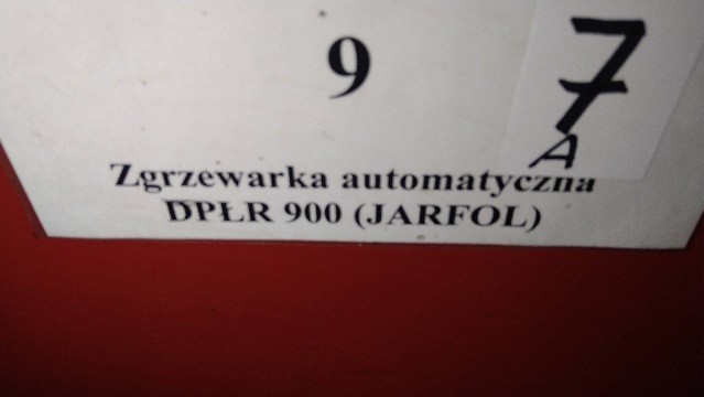 Automatyczna zgrzewarka do folii JARFOL DPŁR 900