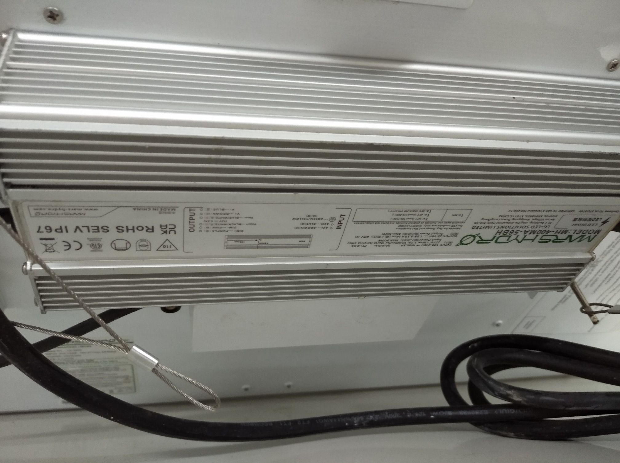 Lampa LED Mars Hydro - detal