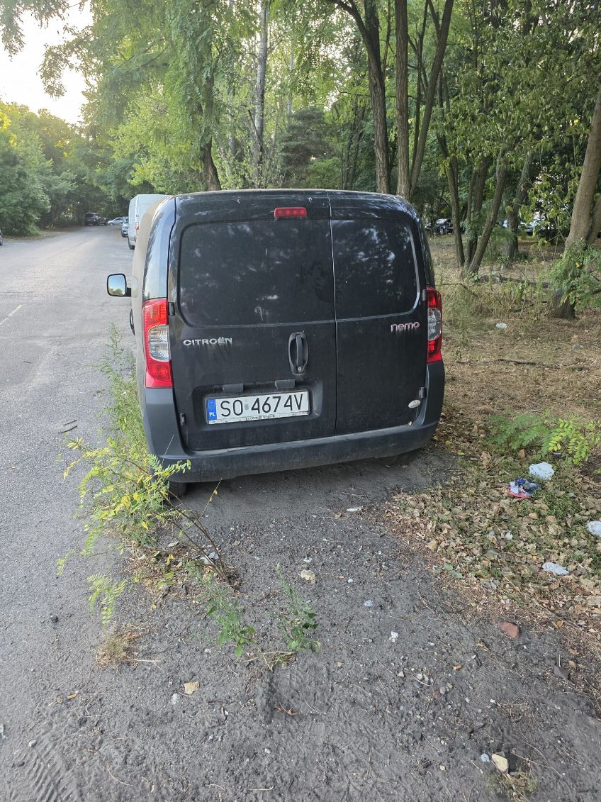 Samochód widok tył.