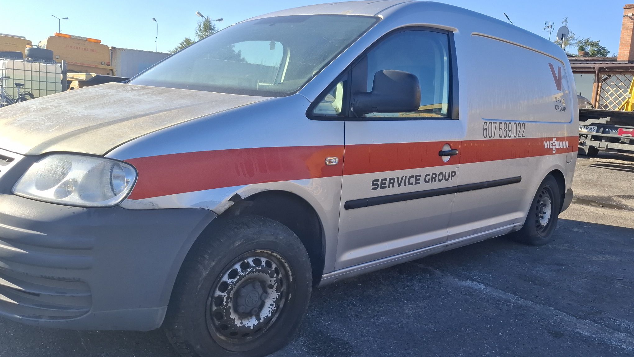 VOLKSWAGEN CADDY SAMOCHÓD CIĘŻAROWY VAN 2008