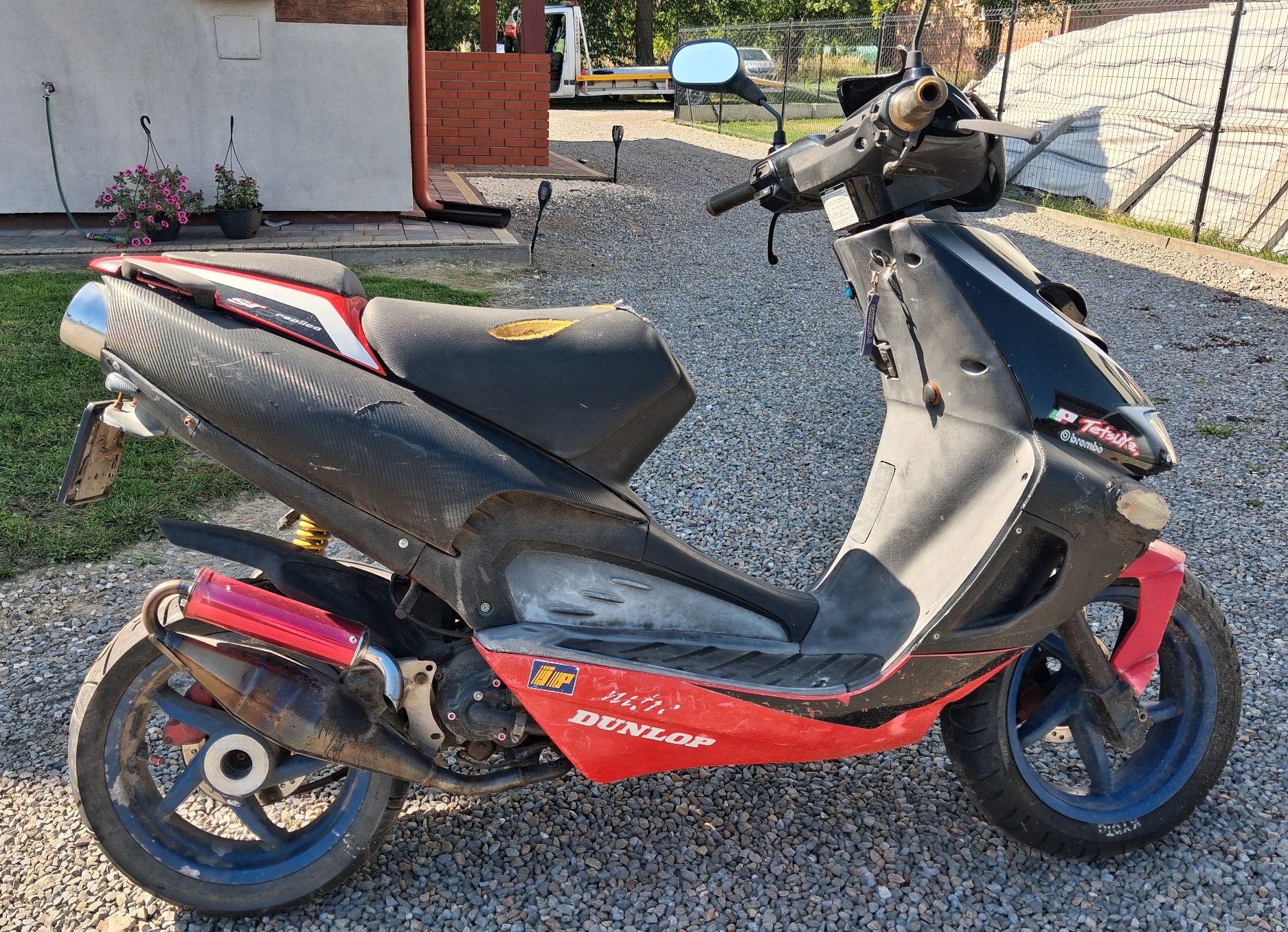 Motorower - prawy bok