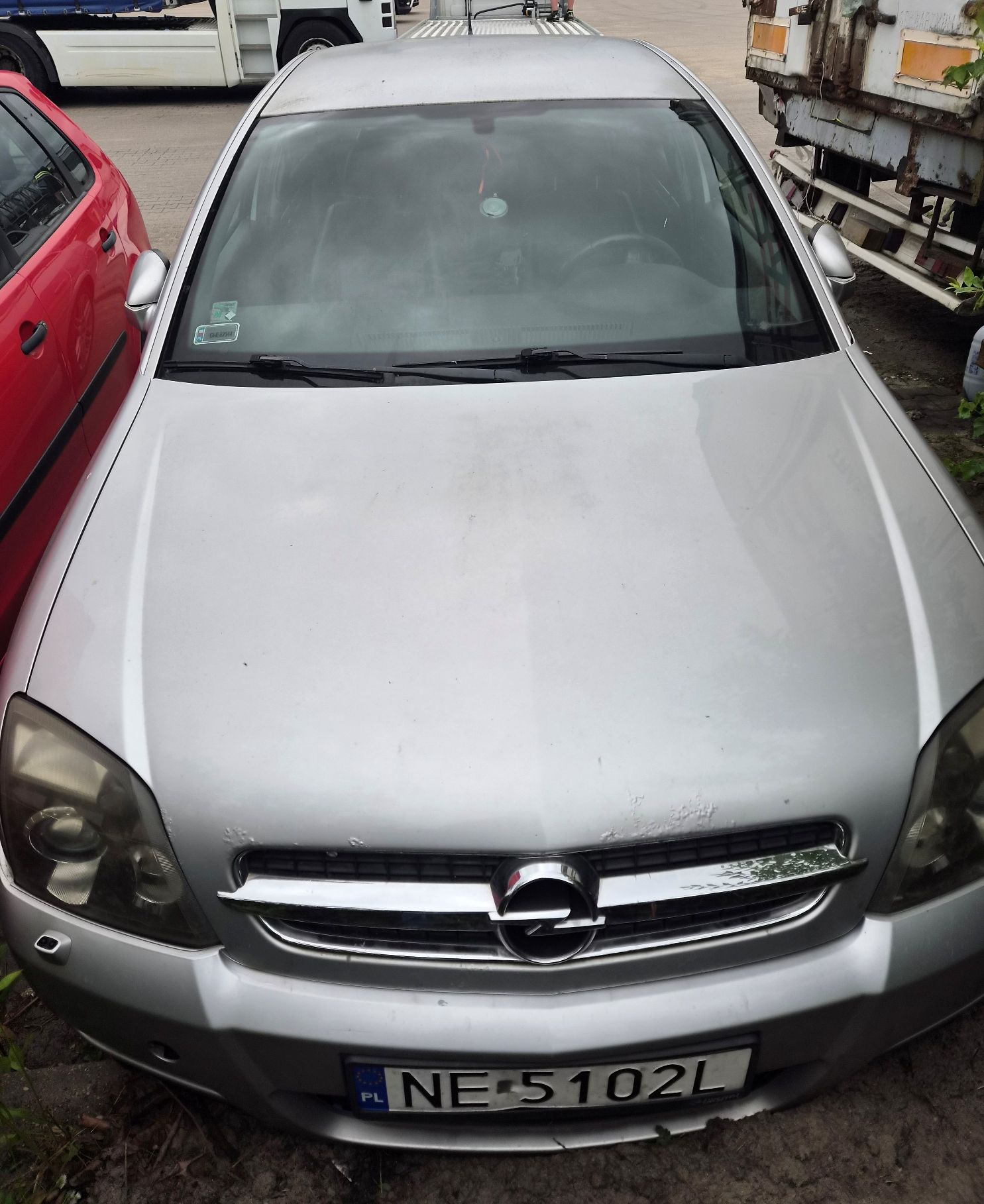 Opel Vectra 2004 - detal nadwozia