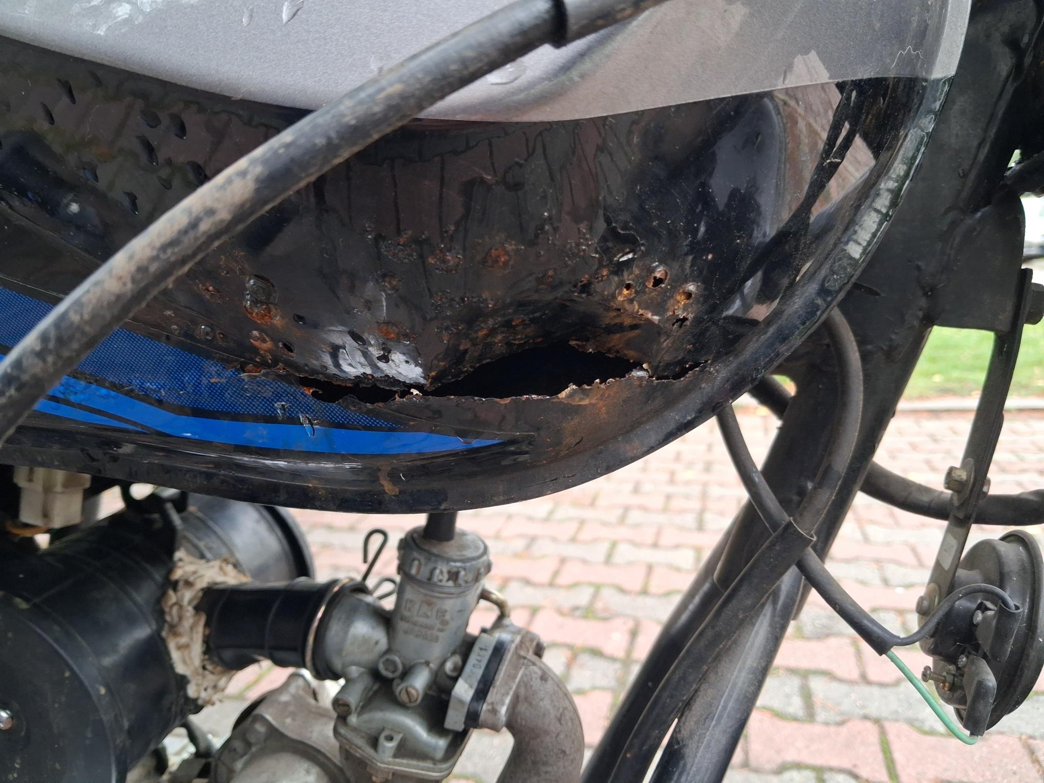 Motorower Romet HW50A - detal