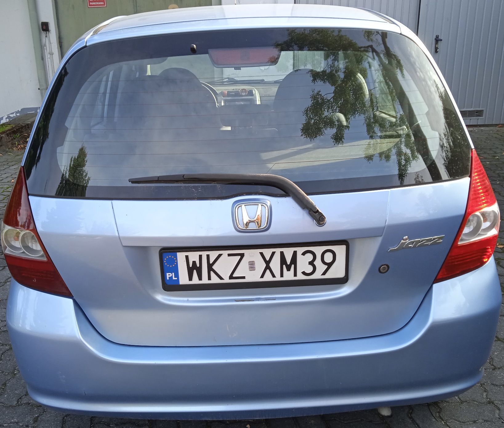 honda jazz - widok tył