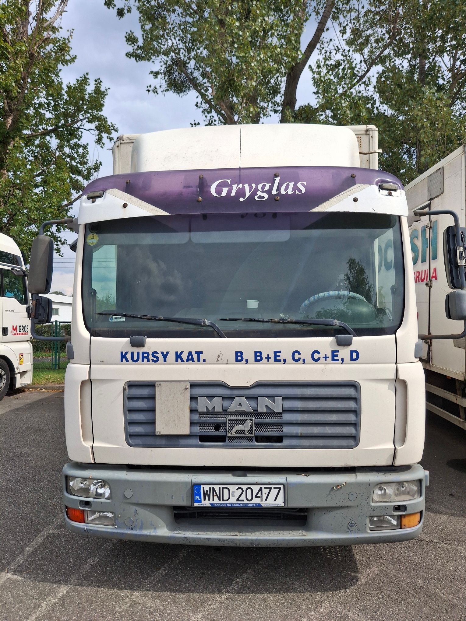 MAN TGL samochód ciężarowy furgon 2005