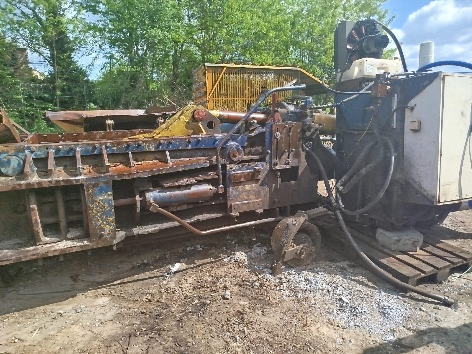 Paczkarka do aluminium - detal
