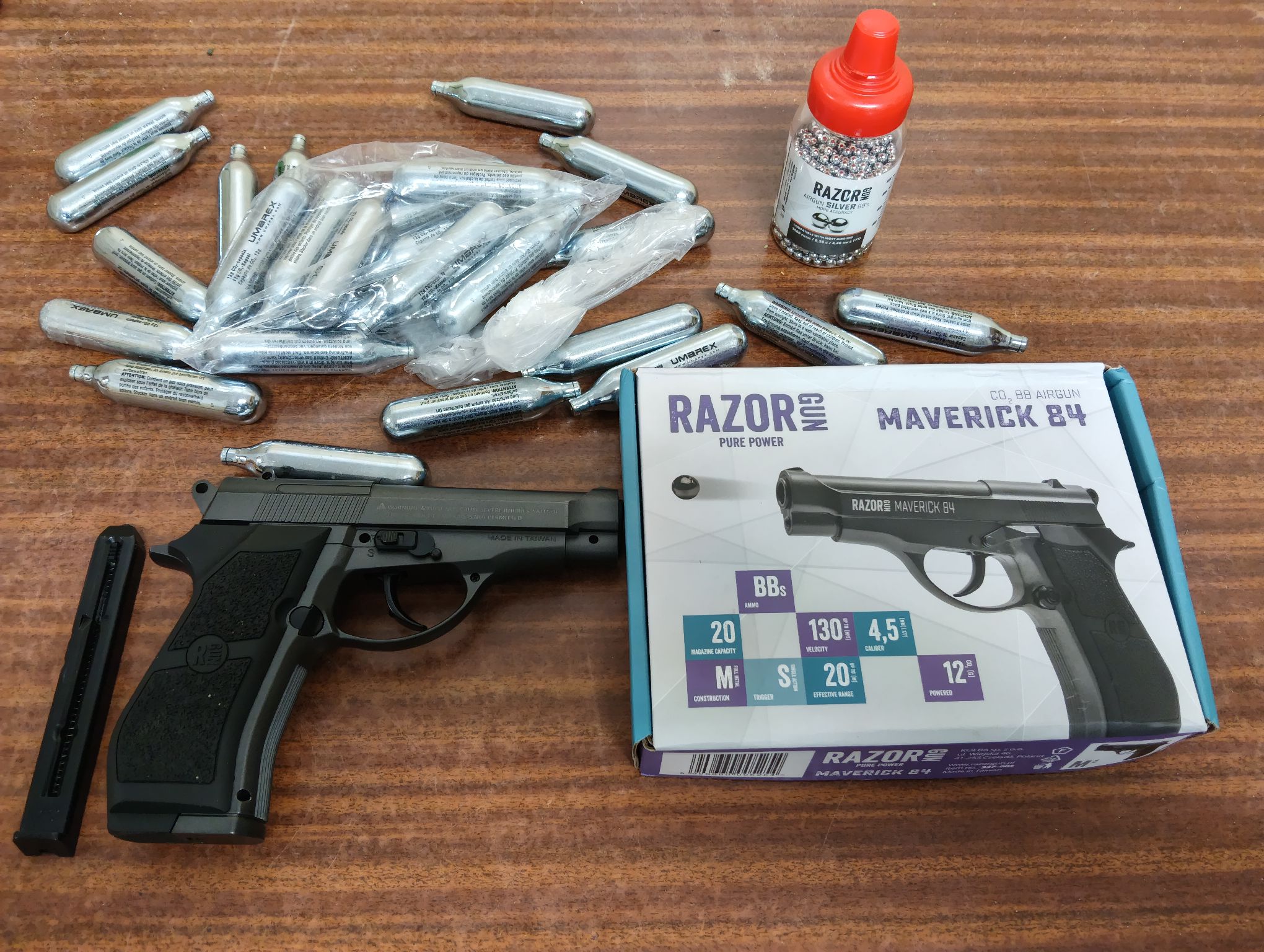Pistolet wiatrówka RazorGun - zdjęcie 2