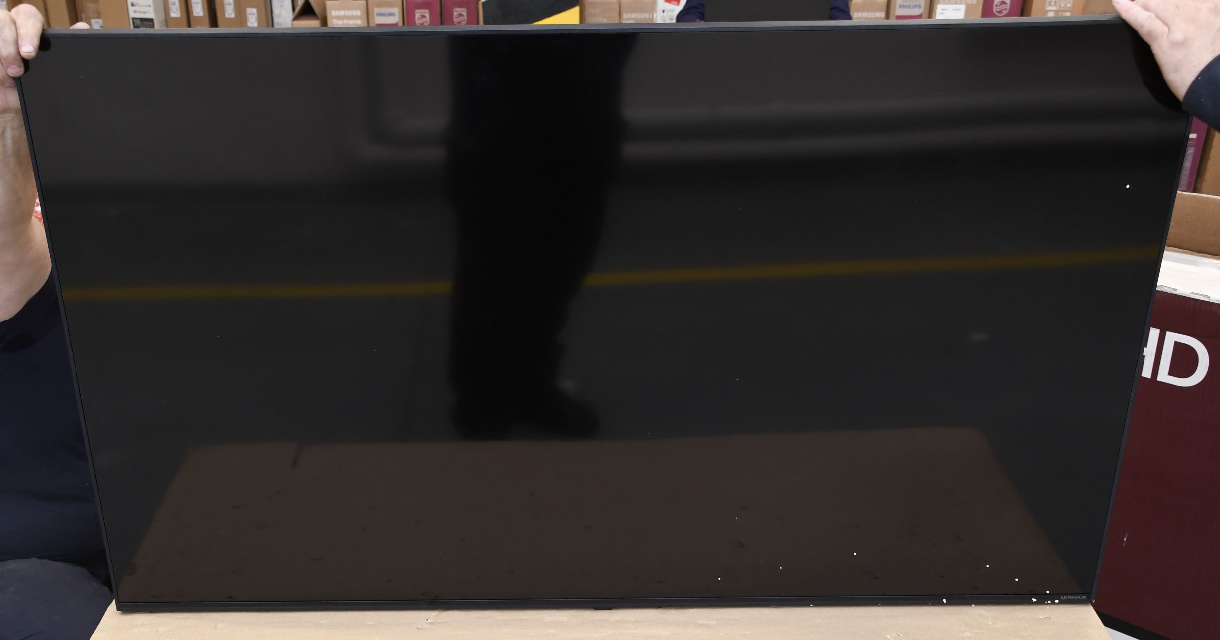Zdjęcie ekranu telewizora LG 55NANO756PR
