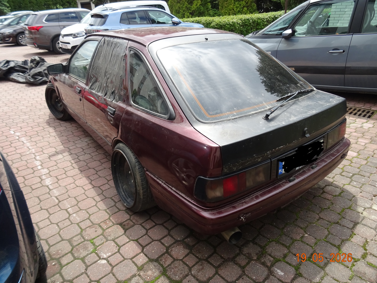 Tył samochodu Ford Sierra