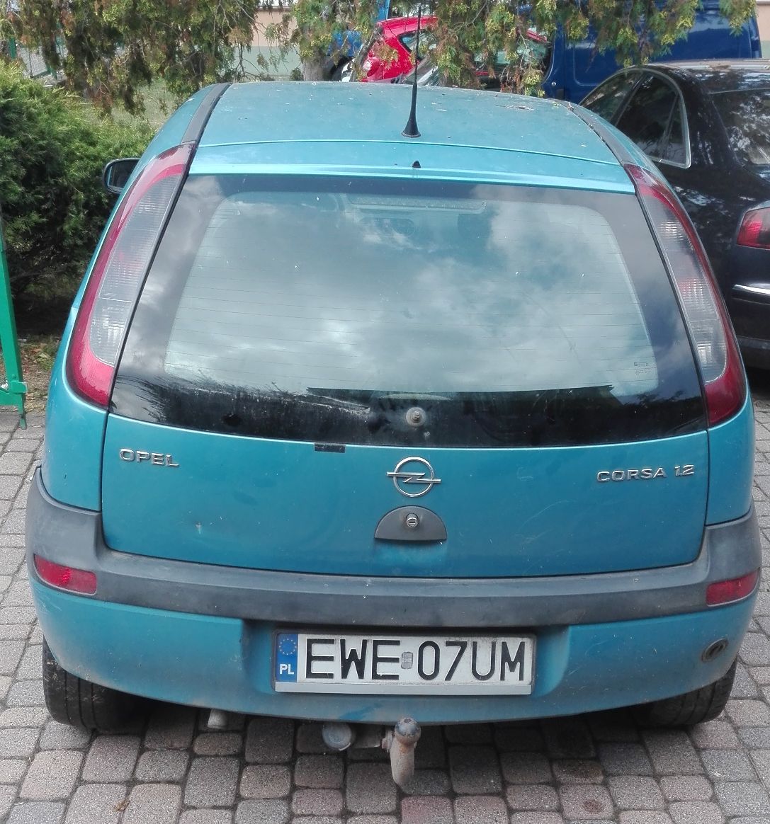 Opel Corsa C 2002 - zdjęcie przedmiotu licytacji