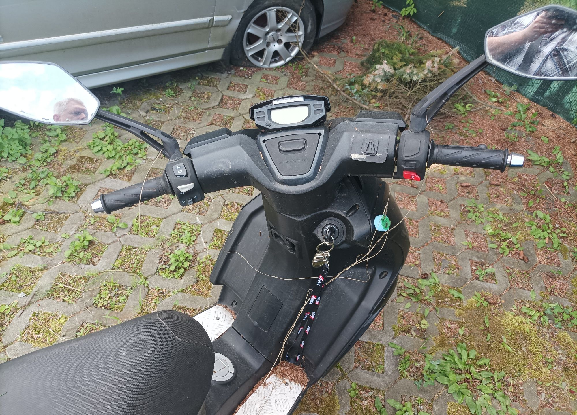 Peugeot Speedfight - kierownica