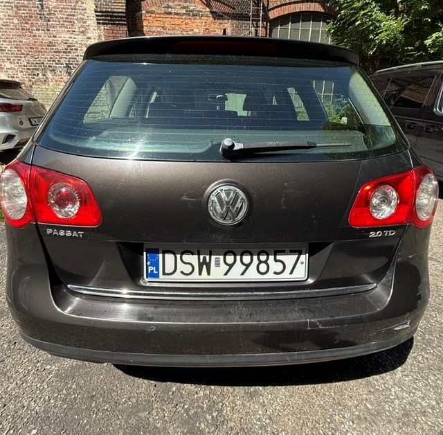 Tył pojazdu
