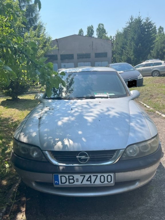 Maska pojazdu z bardzo zmatowiałymi osłonami lamp przednich i lakierem na pokrywie