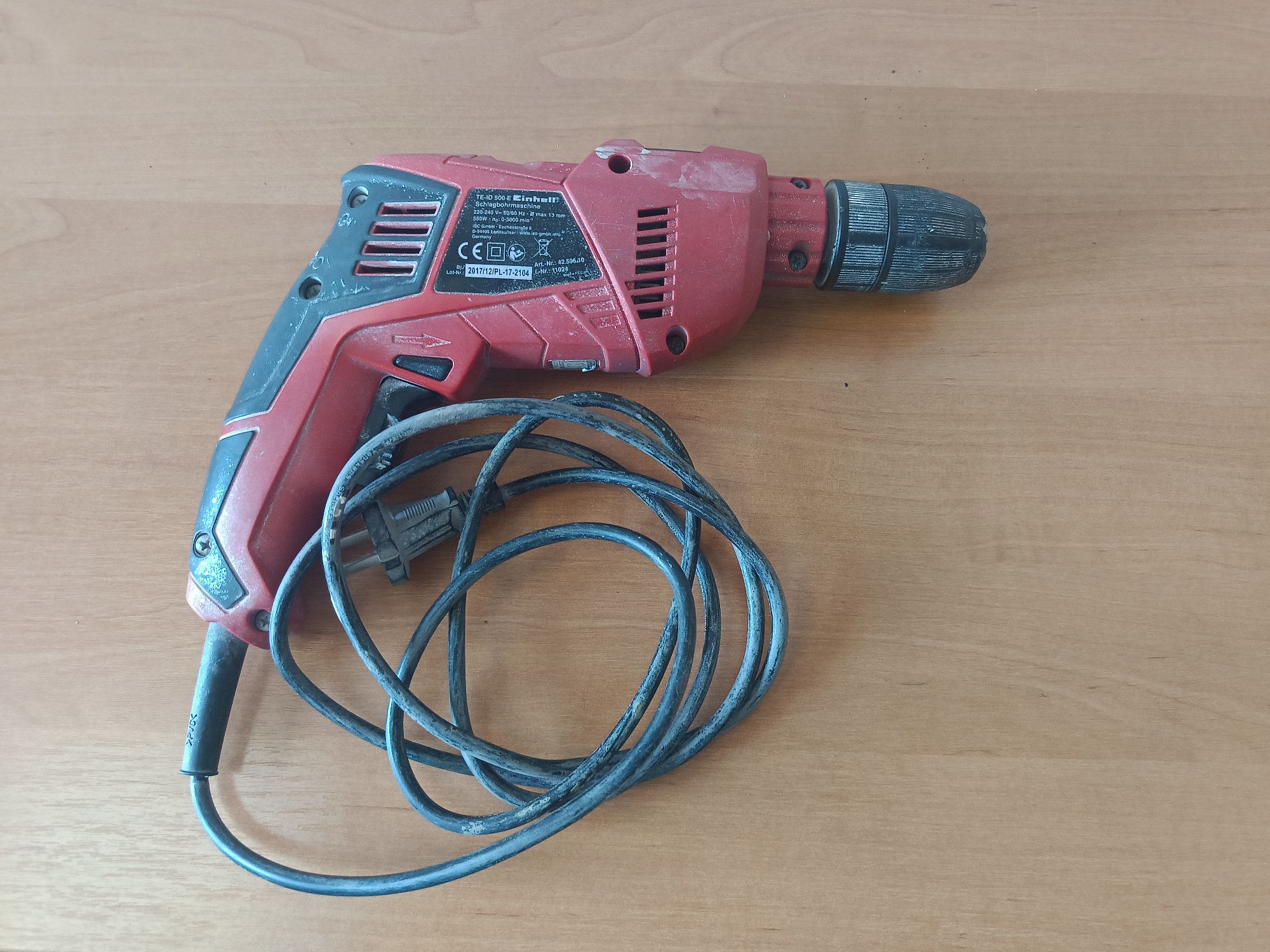 Wiertarka elektryczna Einchell - widok ogólny