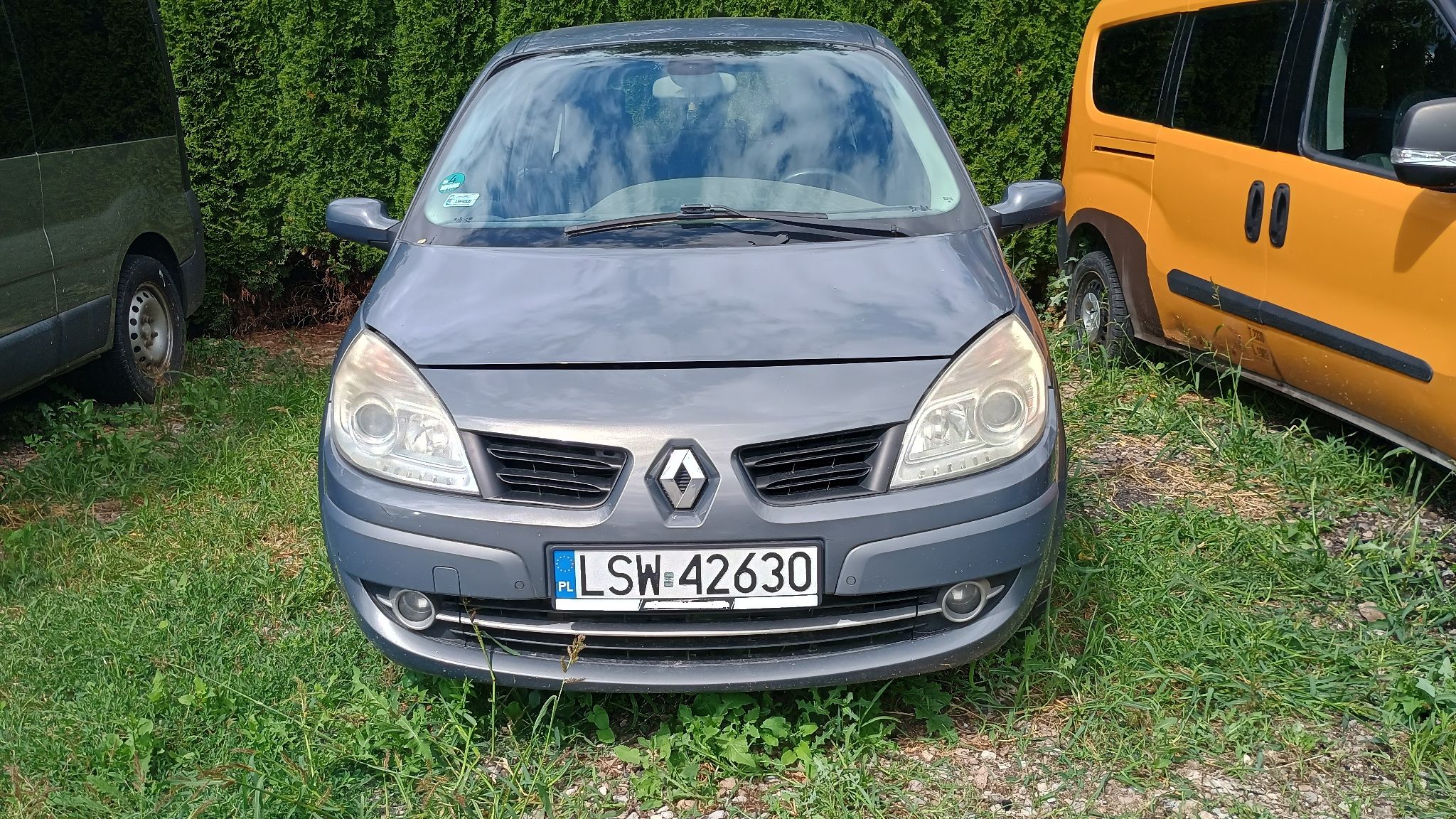 widok przodu pojazdu