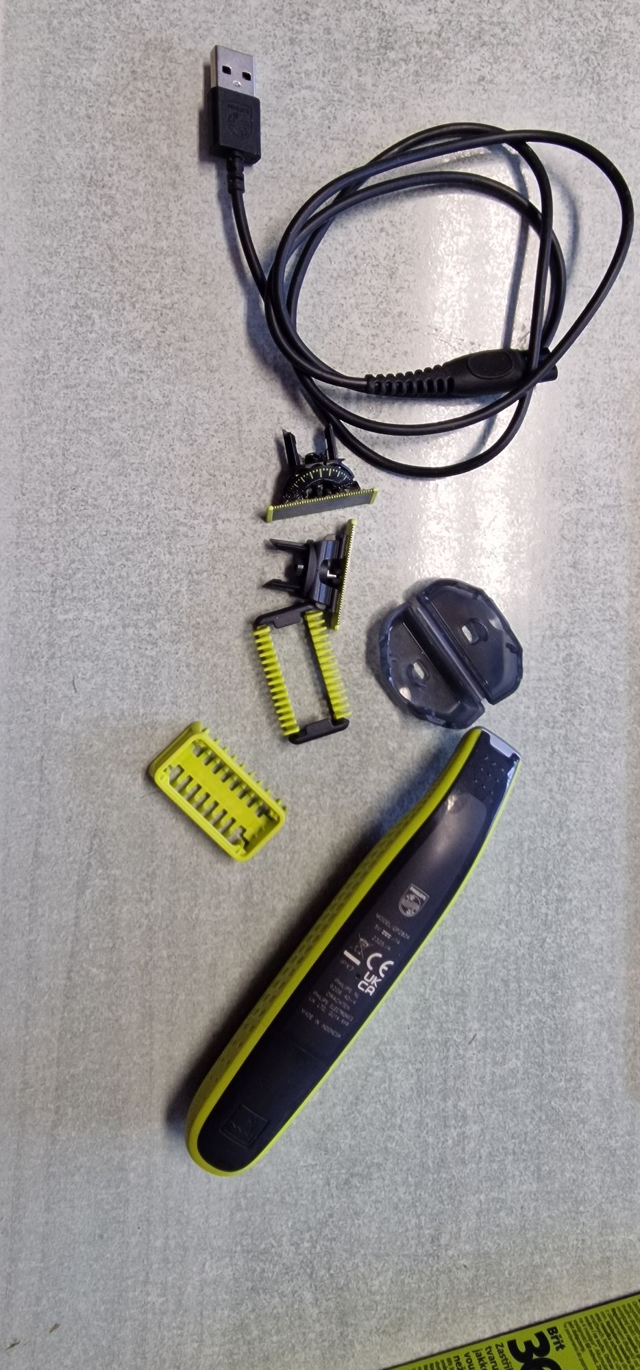 MĘSKA GOLARKĘ HYBRYDOWA PHILIPS ONEBLADE 360 FACE + BODY