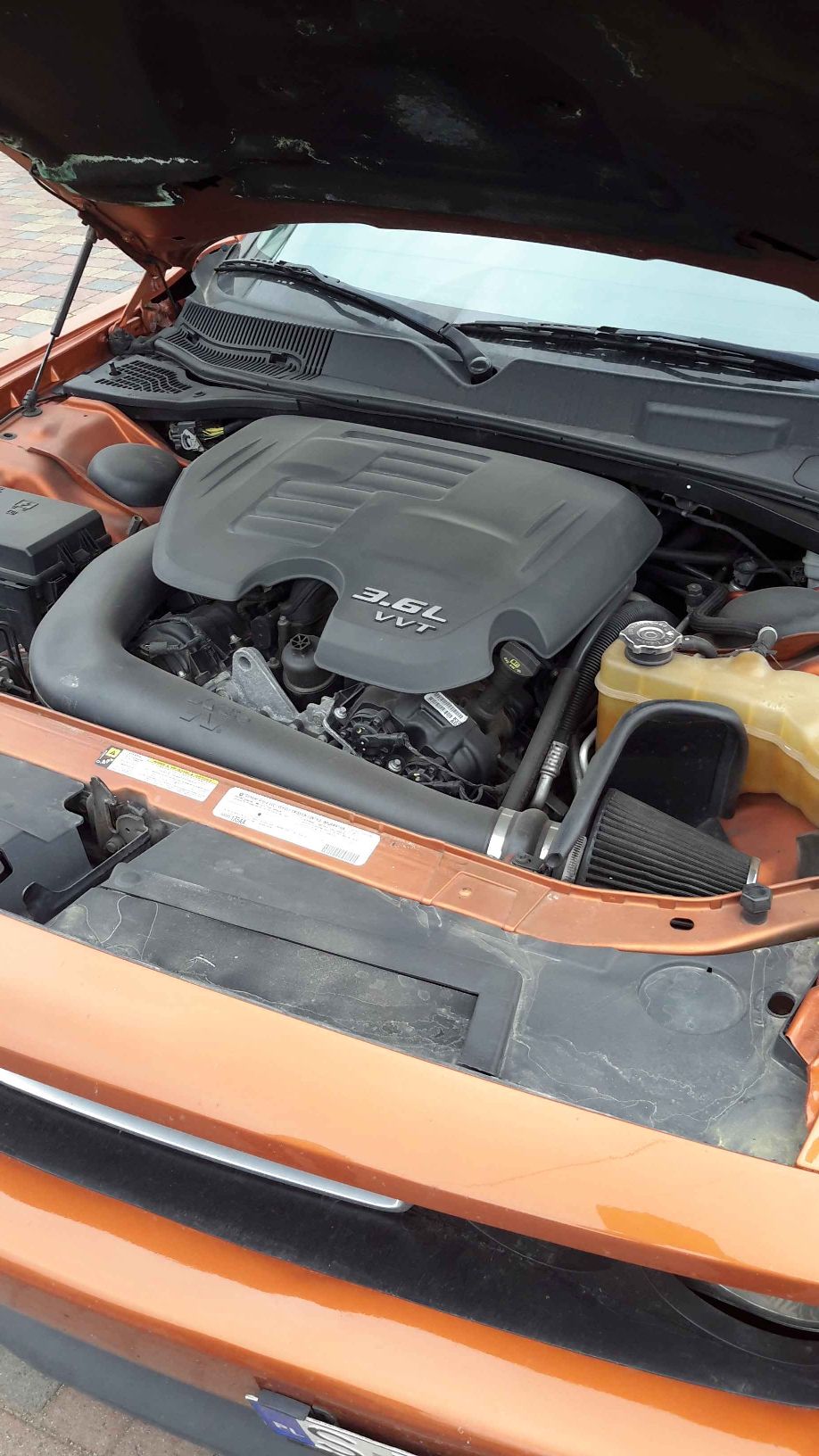 Dodge Challenger - wnętrze