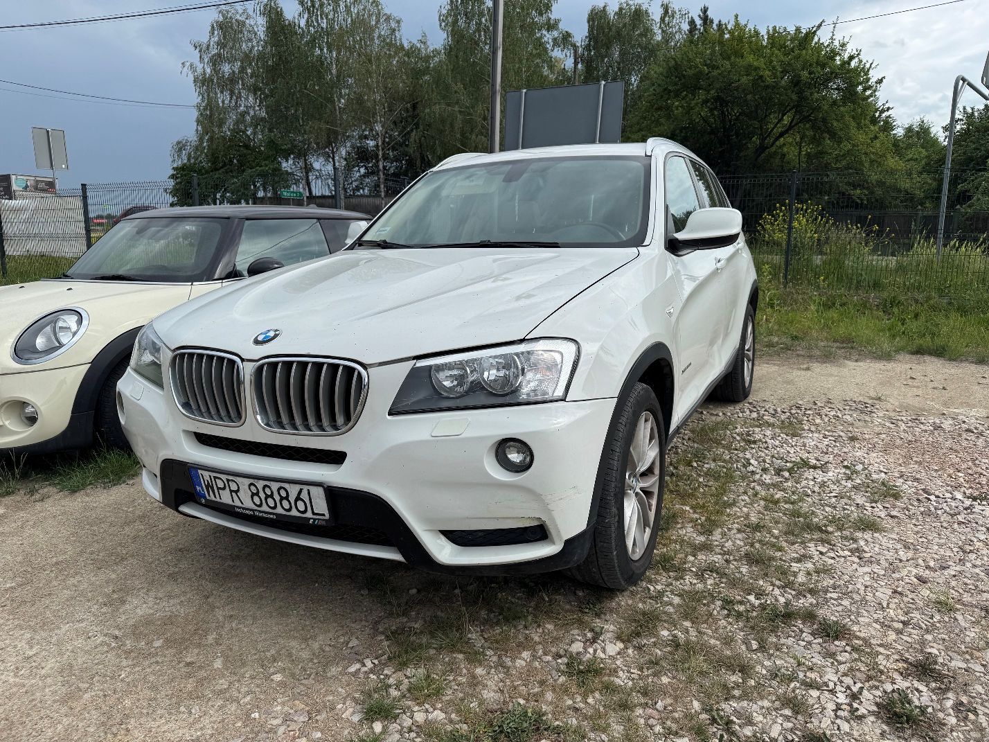Pojazd BMW X3 przód