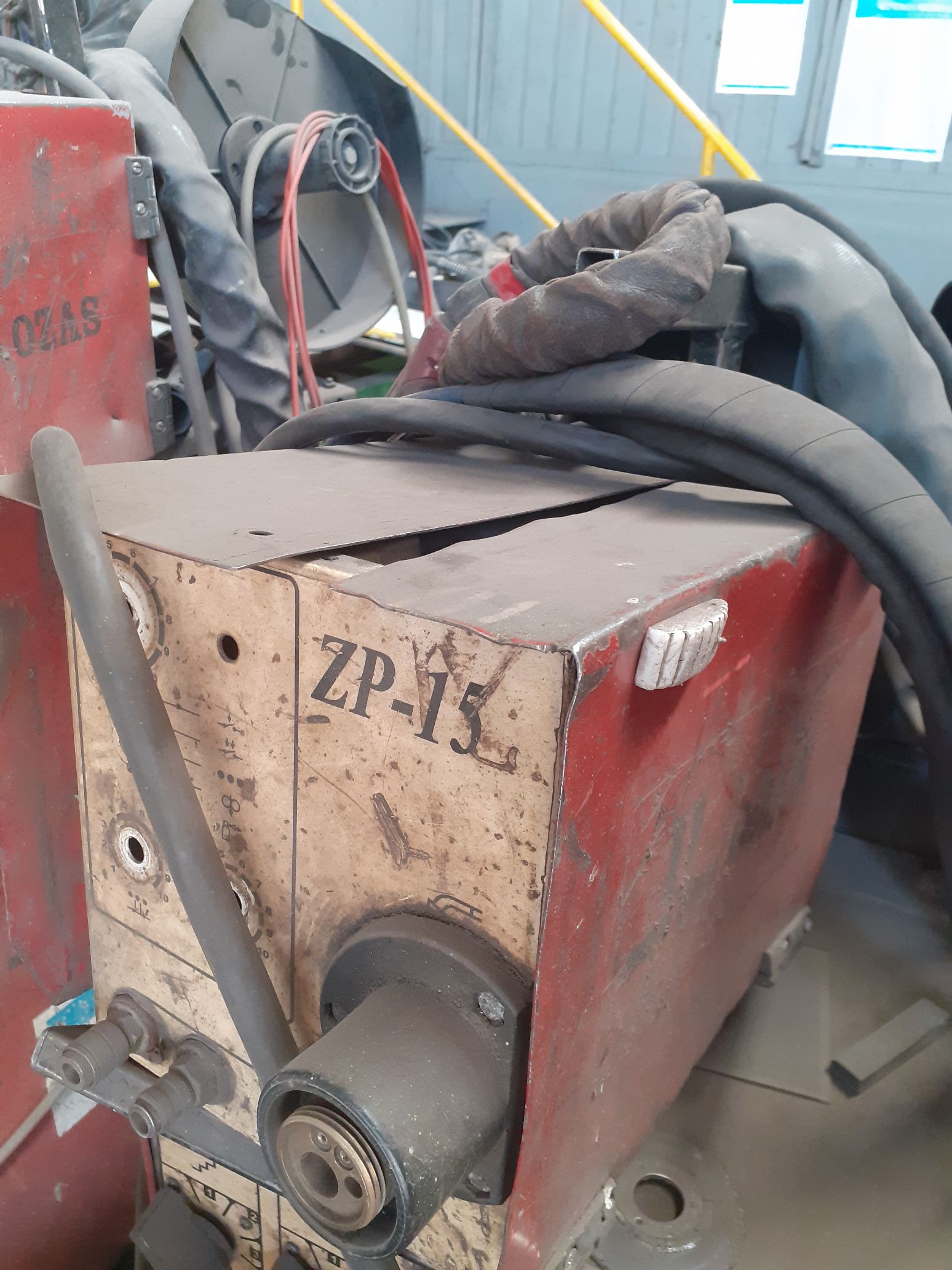 Zespół sterowniczy, półautomatu spawalniczego MAGOMIG 402