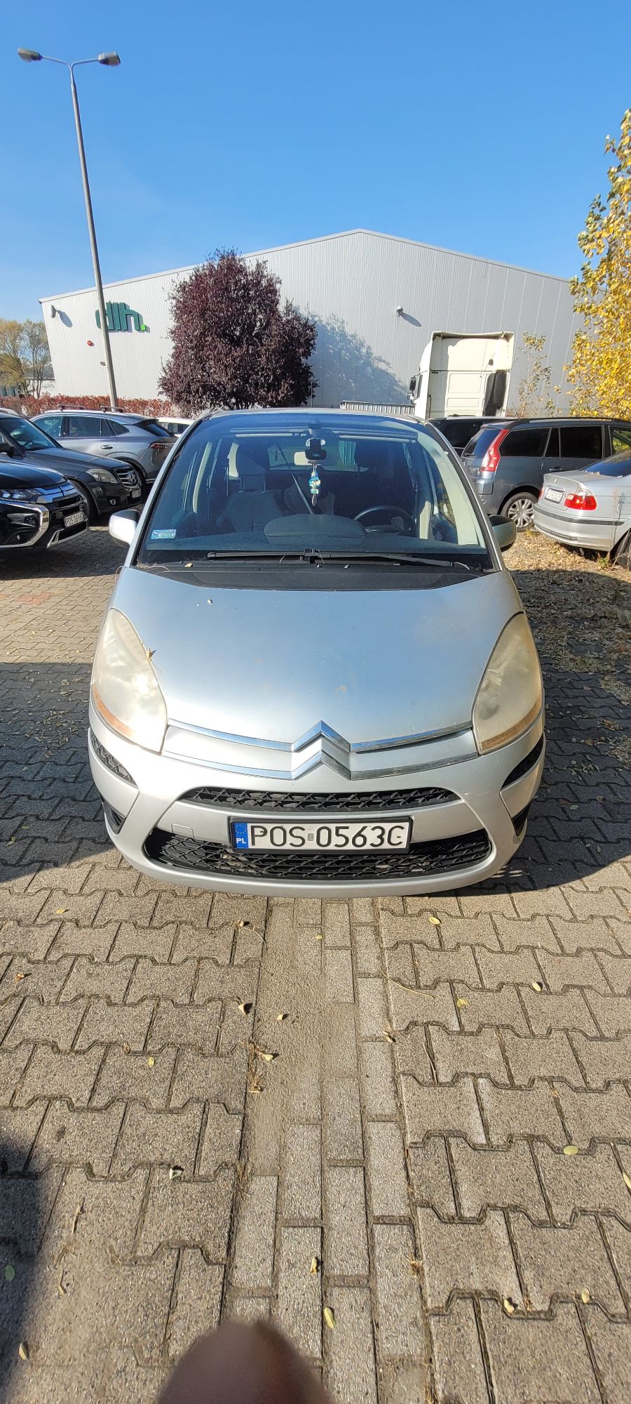 Przód pojazdu.