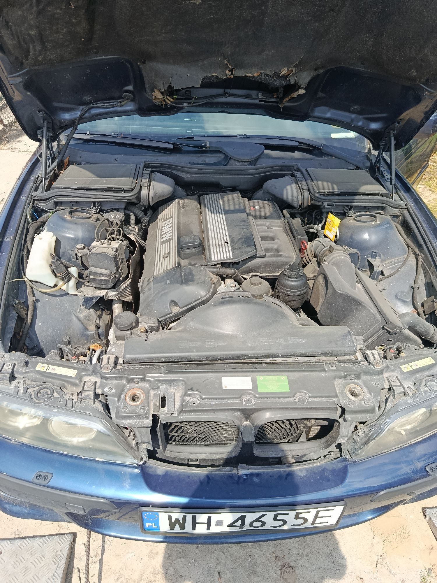 BMW 525 - widok boczny