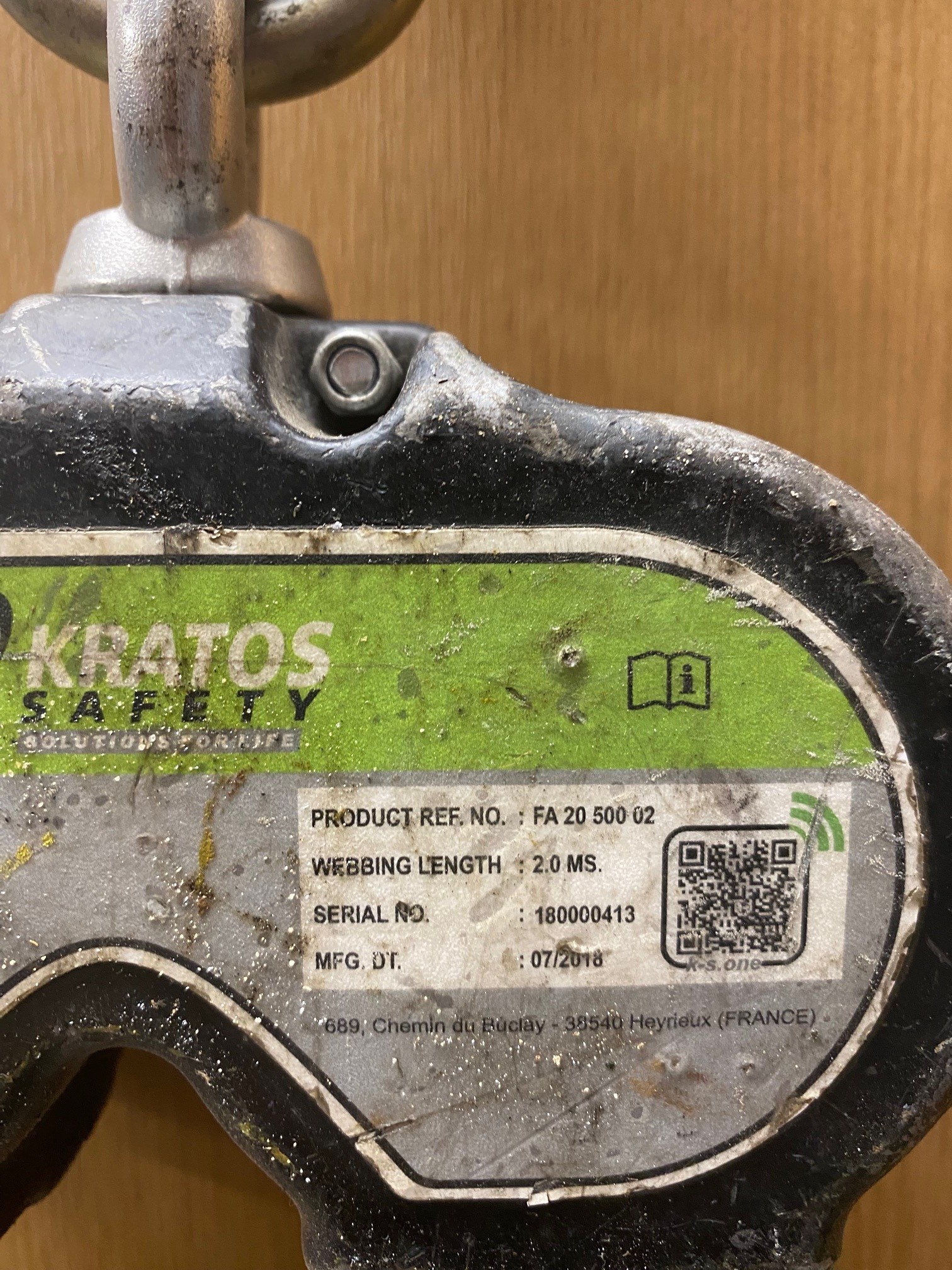Podwójne urządzenie samohamowne Kratos - zdjęcie 1