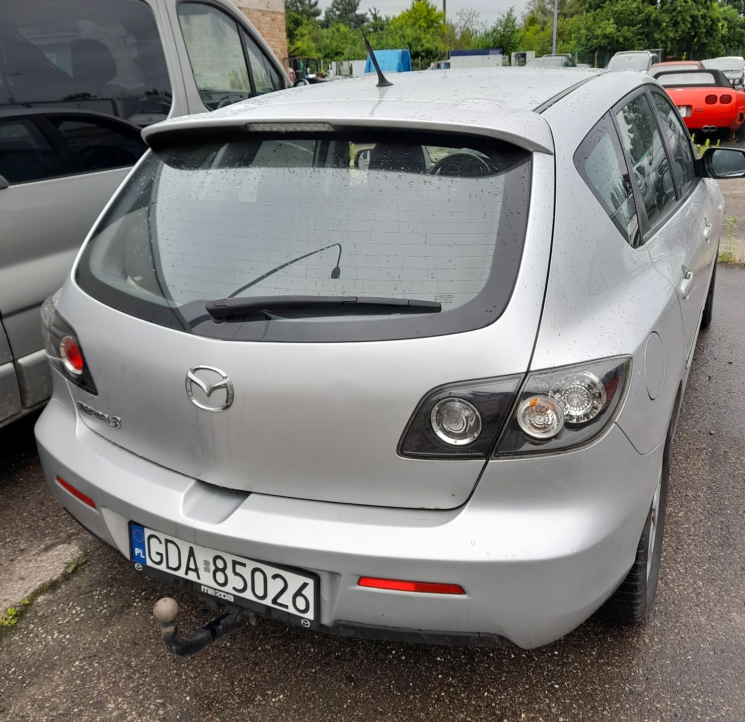 Tył samochodu