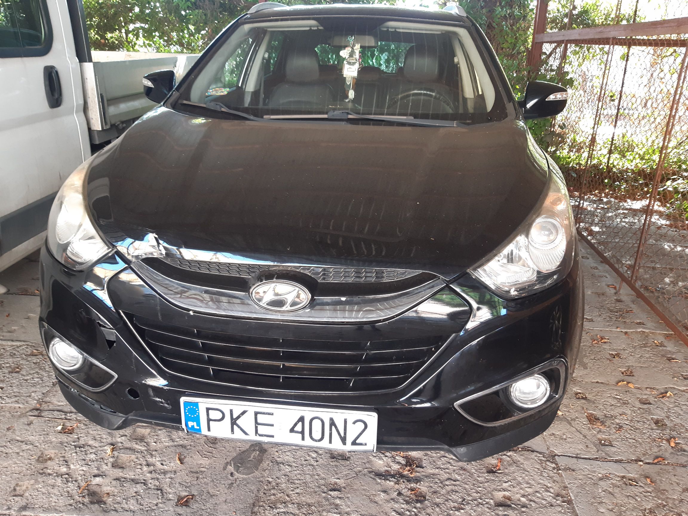 Hyundai ix35 widok z przodu