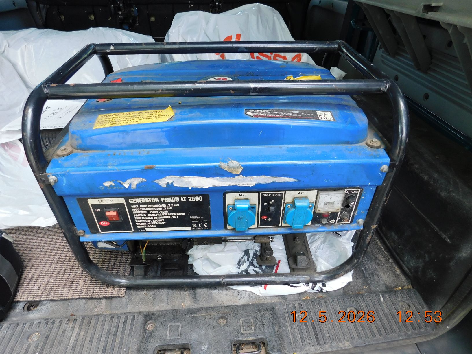 Generator prądu LT 2500 WESTLANDS