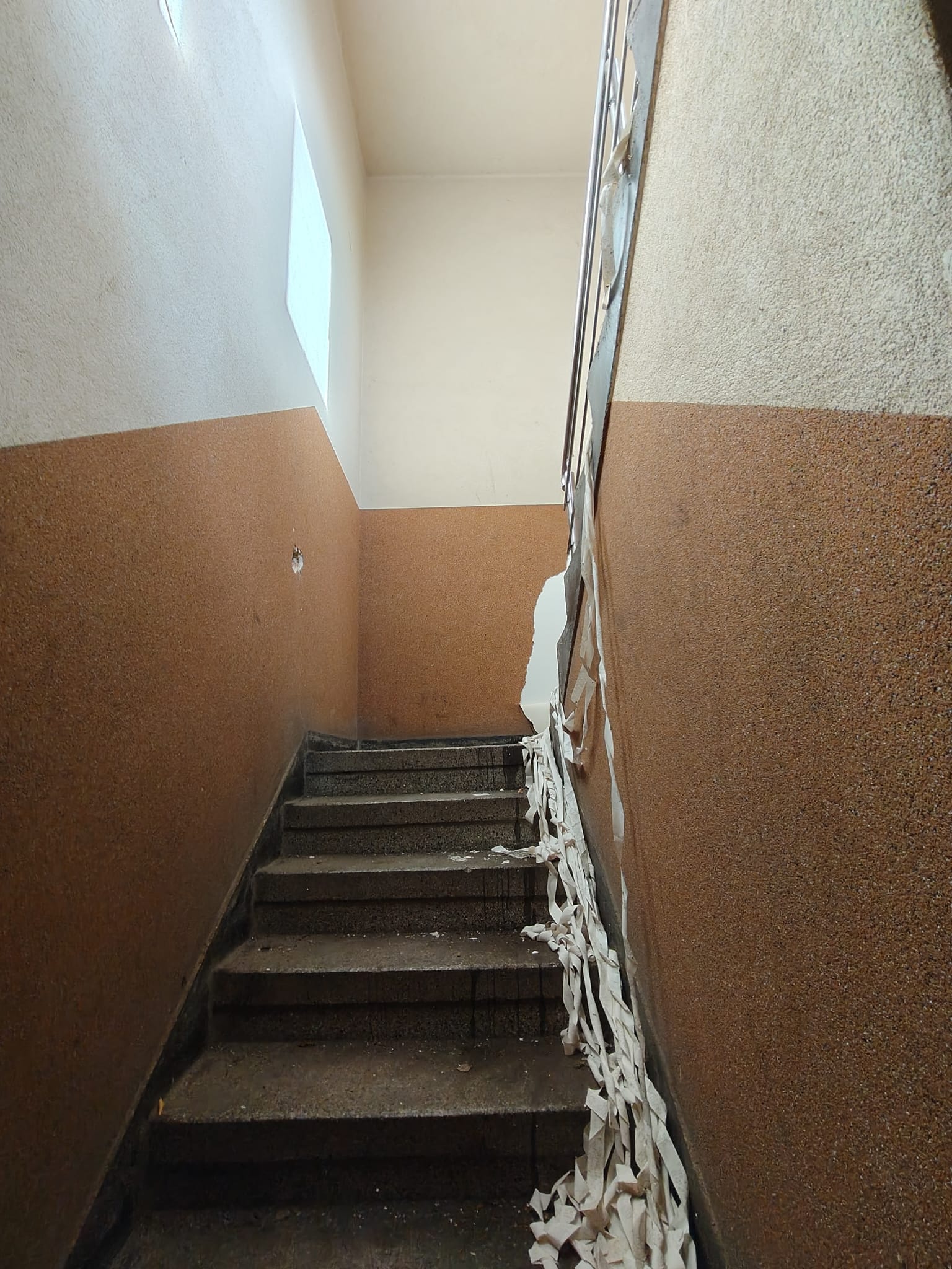 Klatka schodowa.