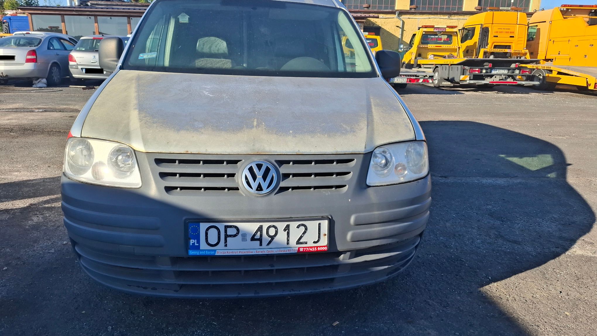 VOLKSWAGEN CADDY SAMOCHÓD CIĘŻAROWY VAN 2008