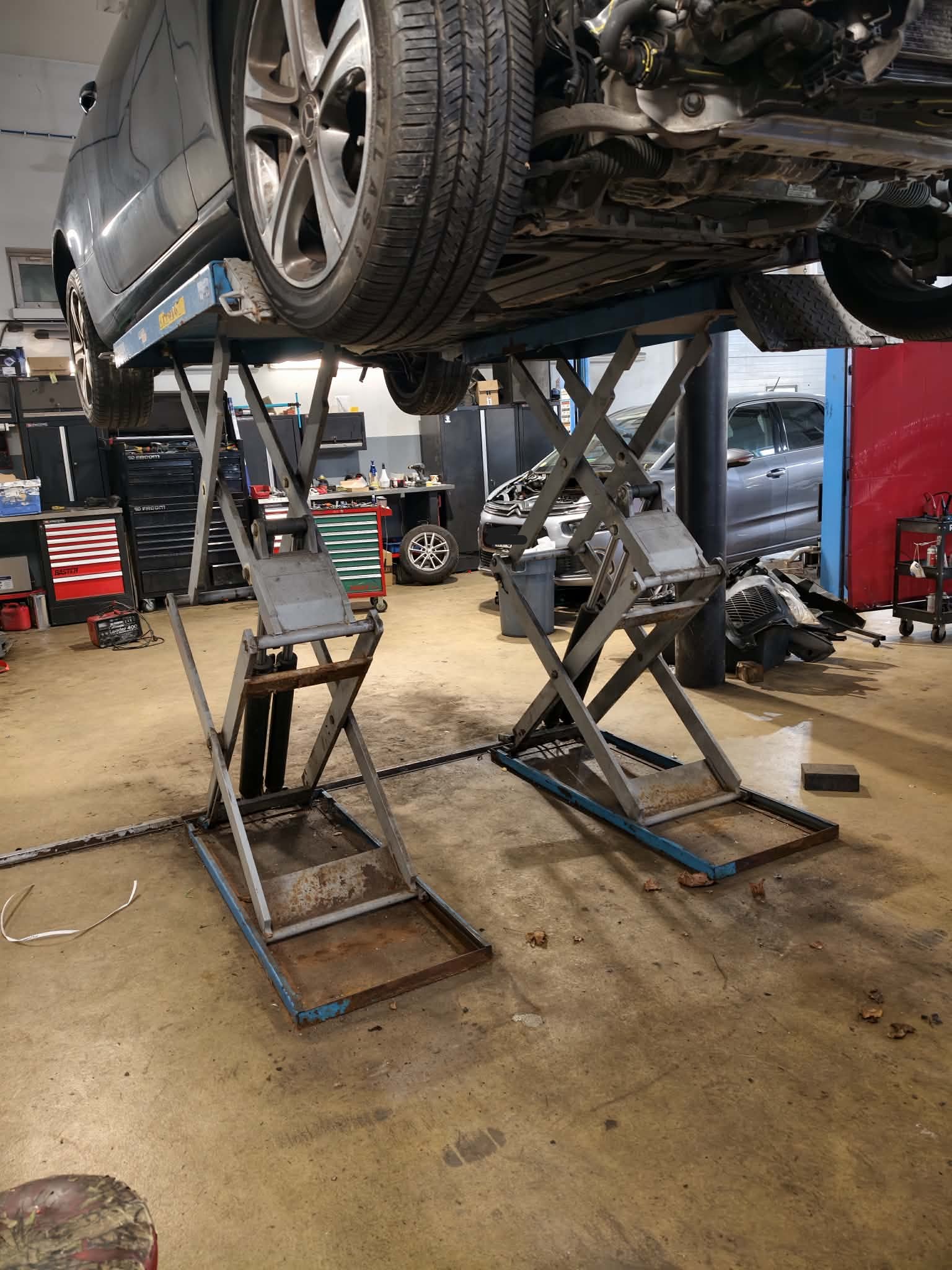 Podnośnik hydrauliczny najazdowy NORTECPRO PN3000A