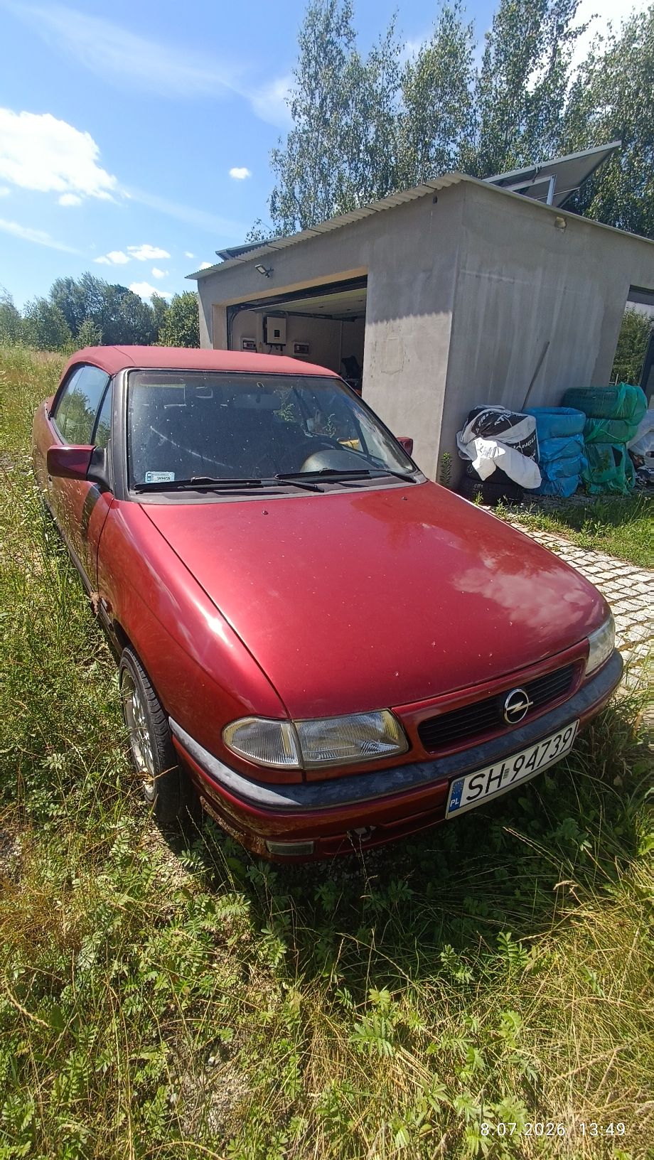 Opel Astra Kabriolet - zdjęcie przedmiotu