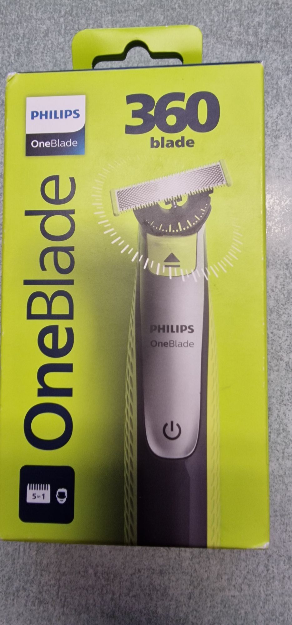Męska golarka hybrydowa Philips OneBlade 360 Face