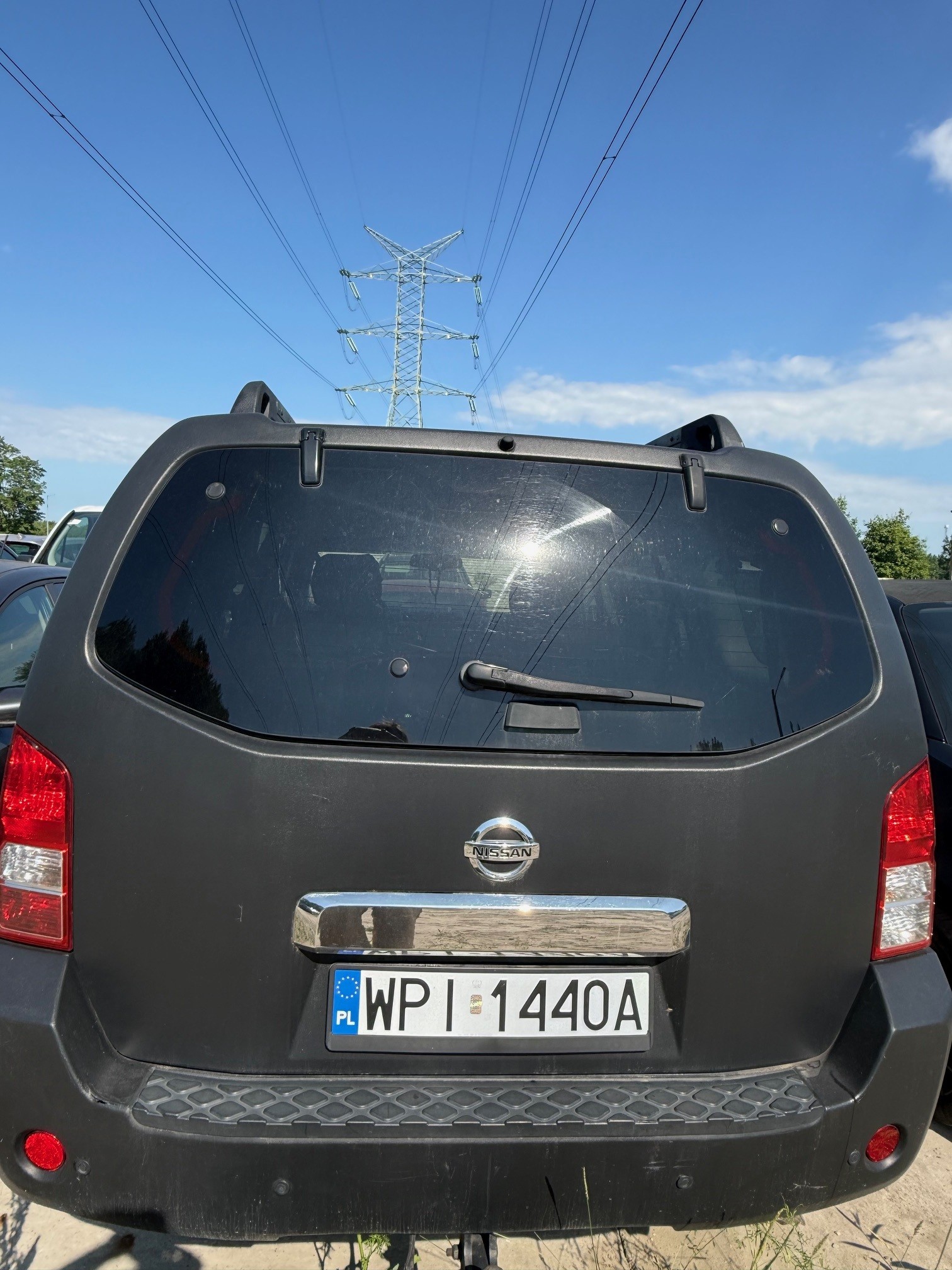 Tył pojazdu
