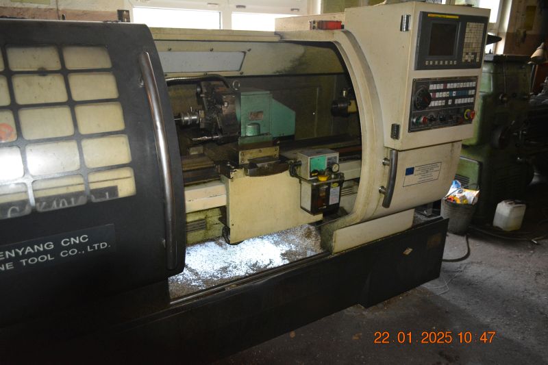 Tokarka CAK 4010V1 CNC - panel sterowania
