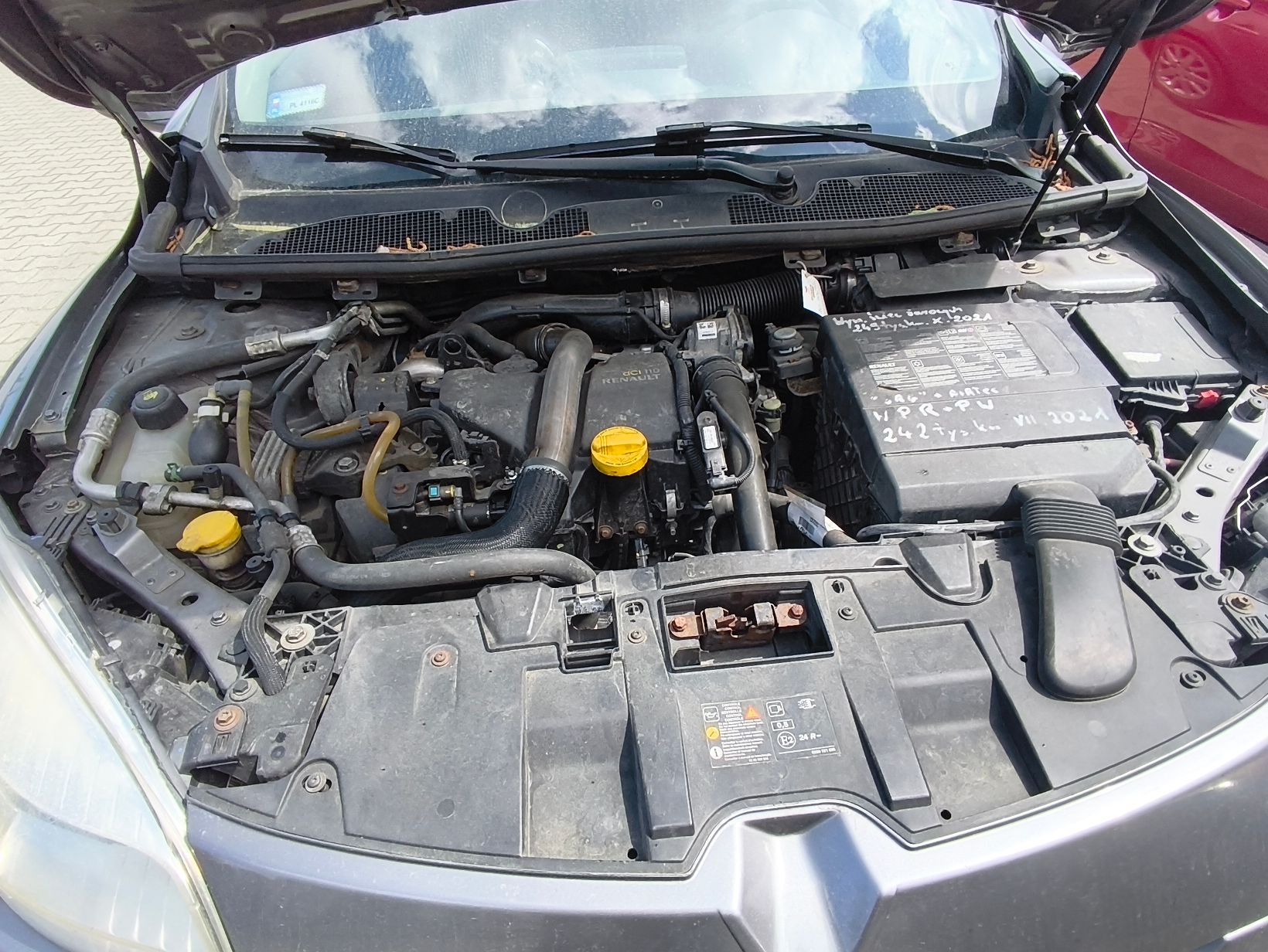 Komora silnika dCi Renault